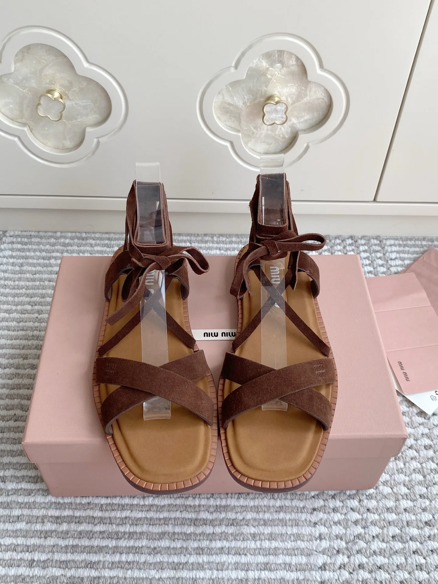 Босоножки Женские Miu Miu 16831153