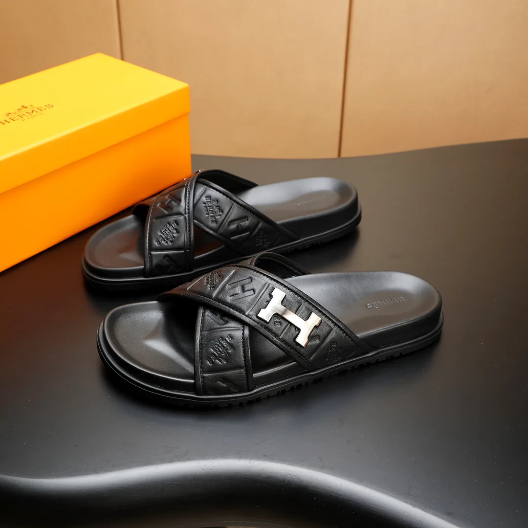 Шлепанцы Мужские Hermes 5519983