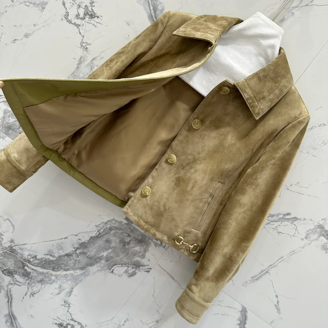 Кожаные Куртки И Дублёнки Женские Gucci 10387507