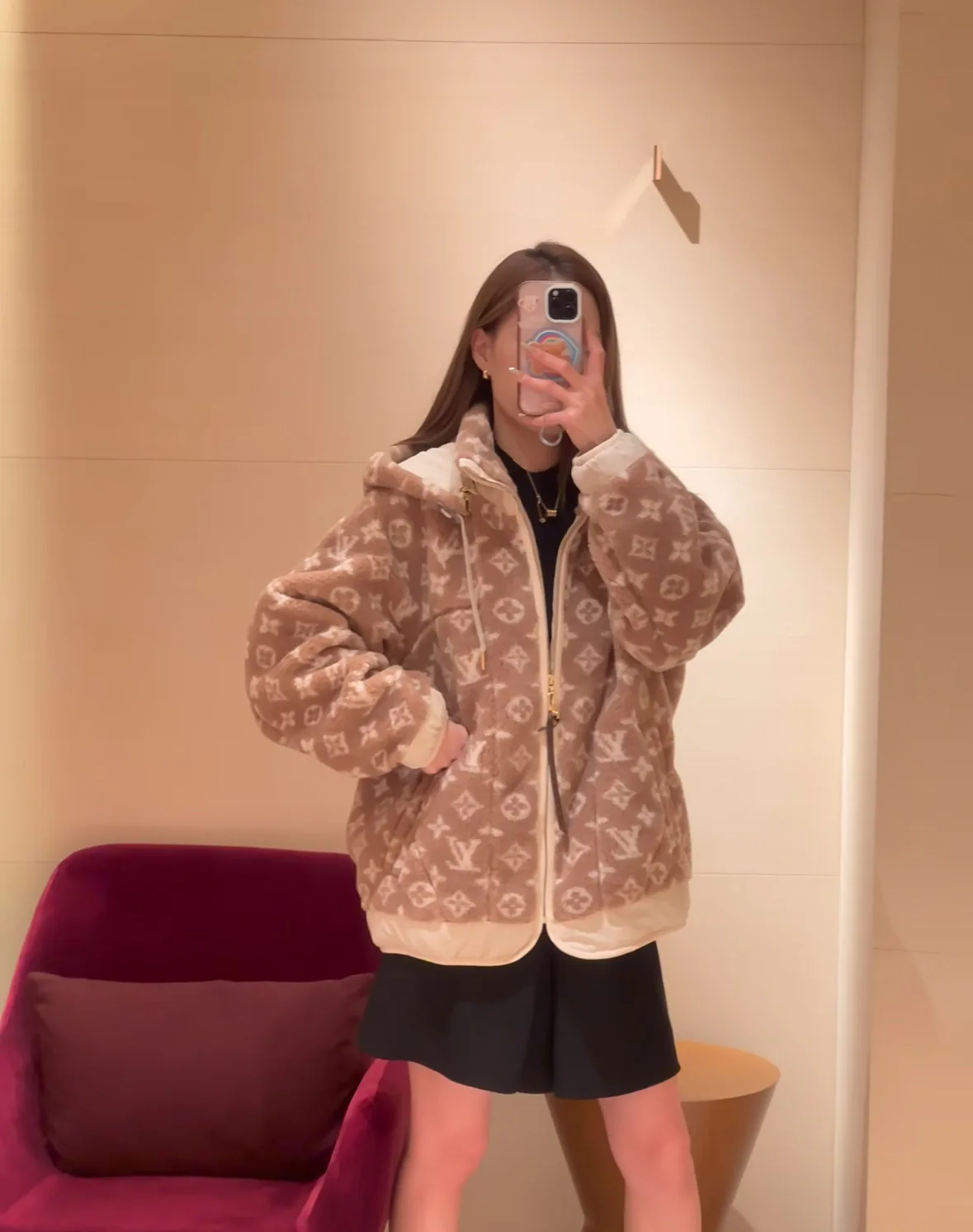 Куртки И Пуховики Женские Louis Vuitton 1110605