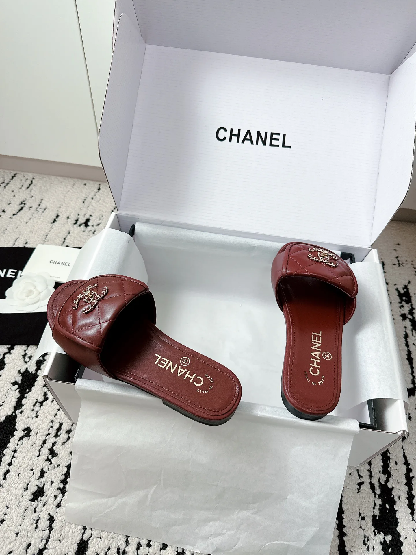 Шлепанцы Женские Chanel 11026195