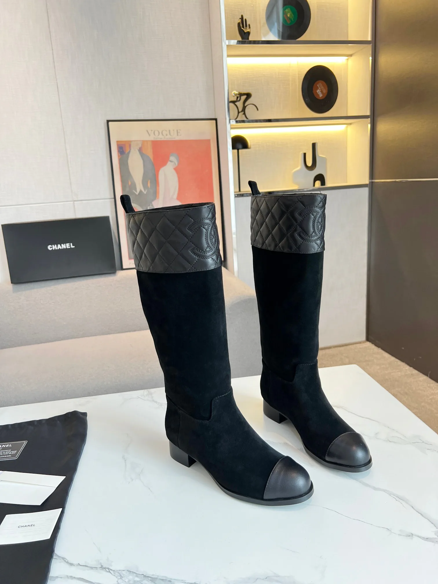 Сапоги Женские Chanel 369478