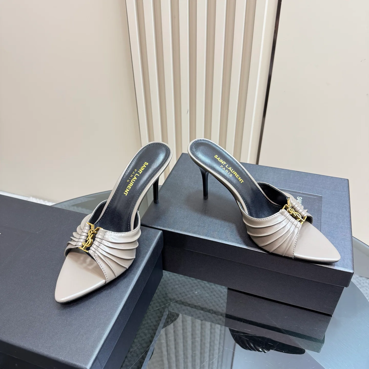 Босоножки Женские Saint Laurent 1883629