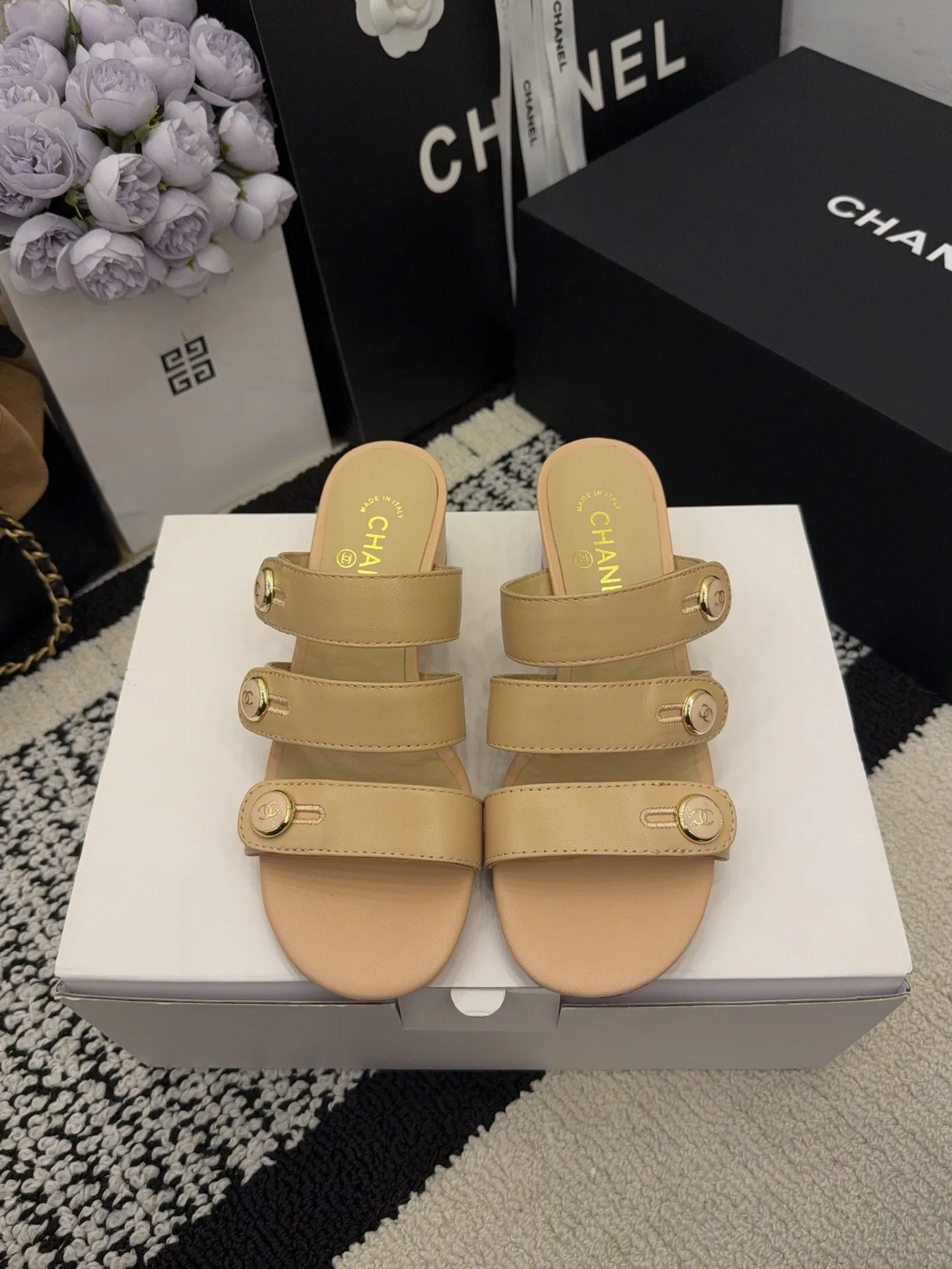 Босоножки Женские Chanel 403259