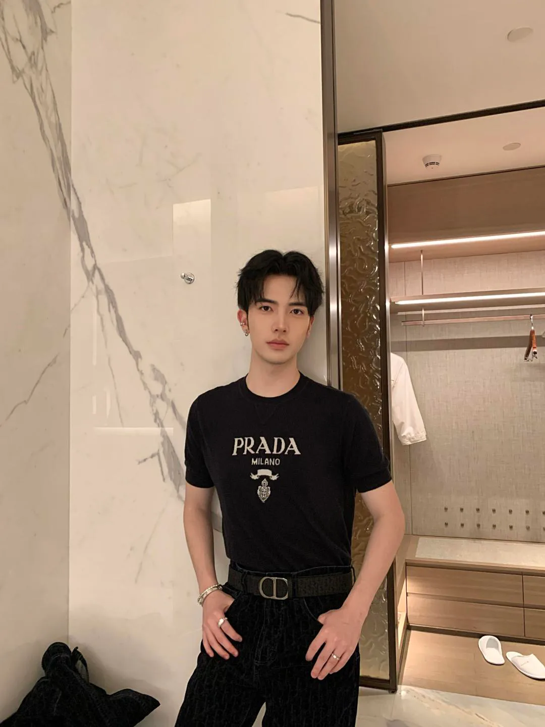 Футболки Мужские Prada 6114466