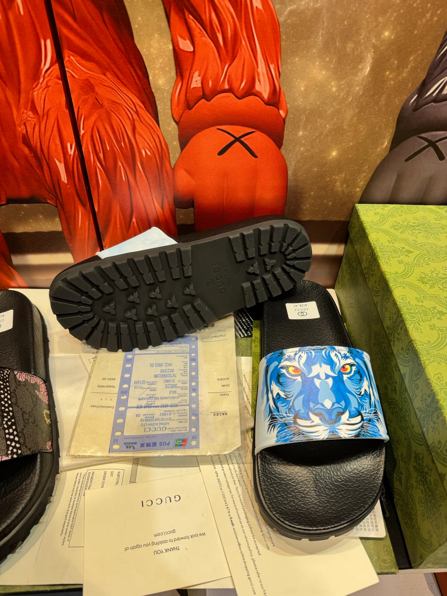 Шлепанцы Женские Gucci 10313890