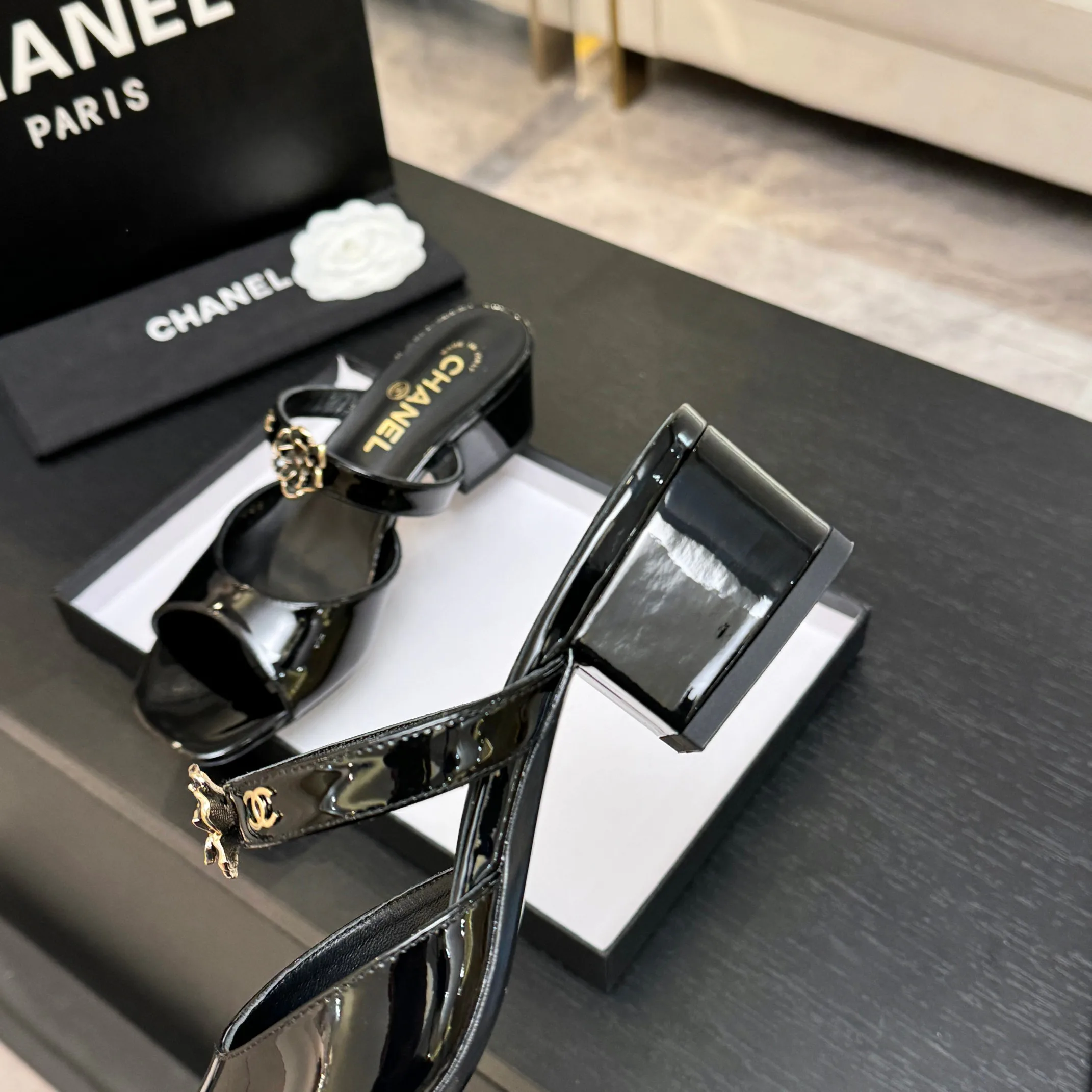 Босоножки Женские Chanel 2578935