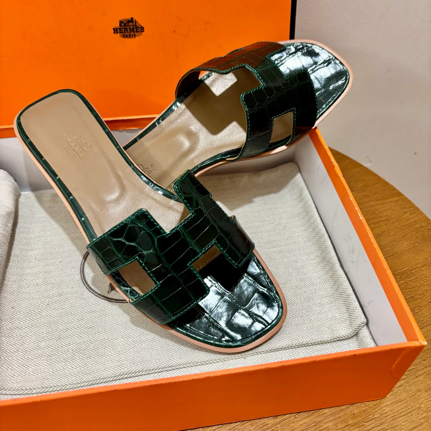 Шлепанцы Женские Hermes 4503980