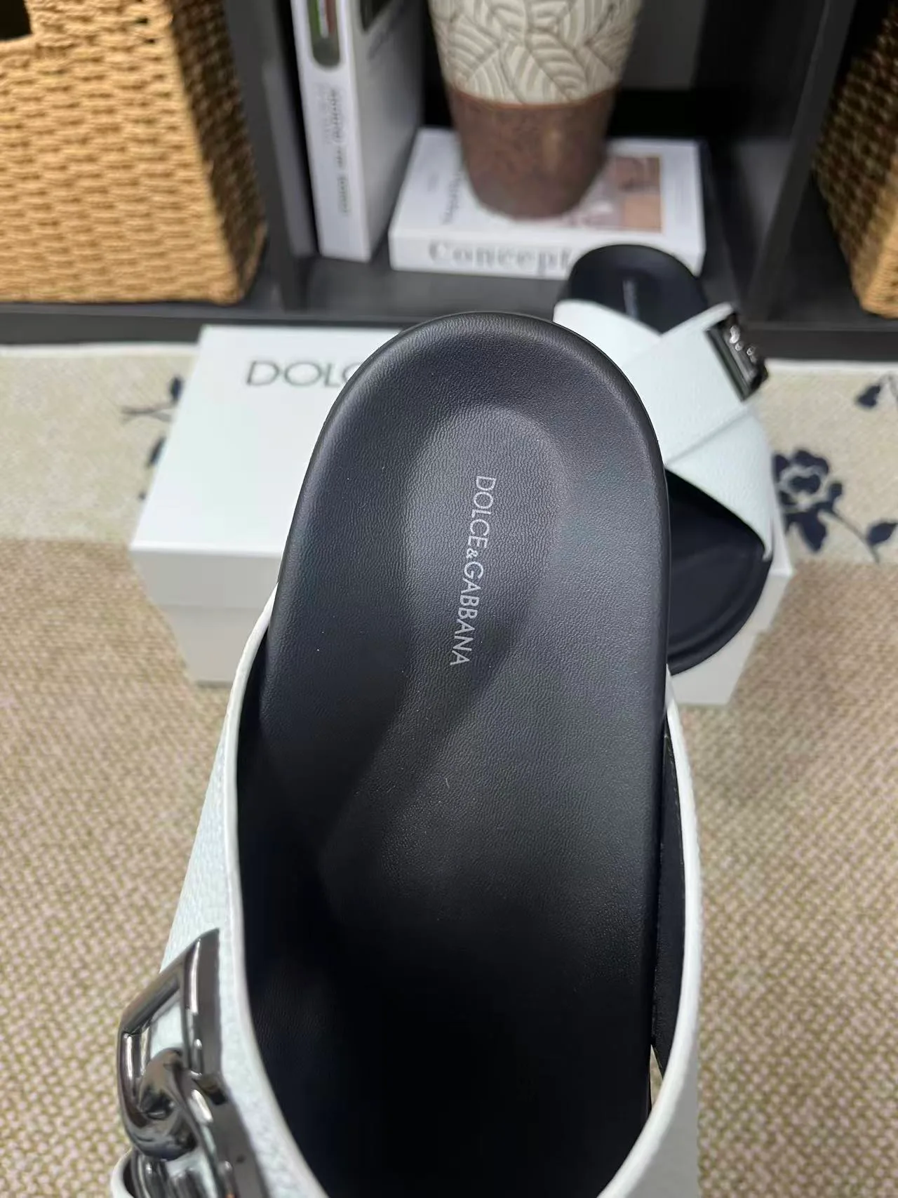 Шлепанцы Мужские Dolce & Gabbana 991620