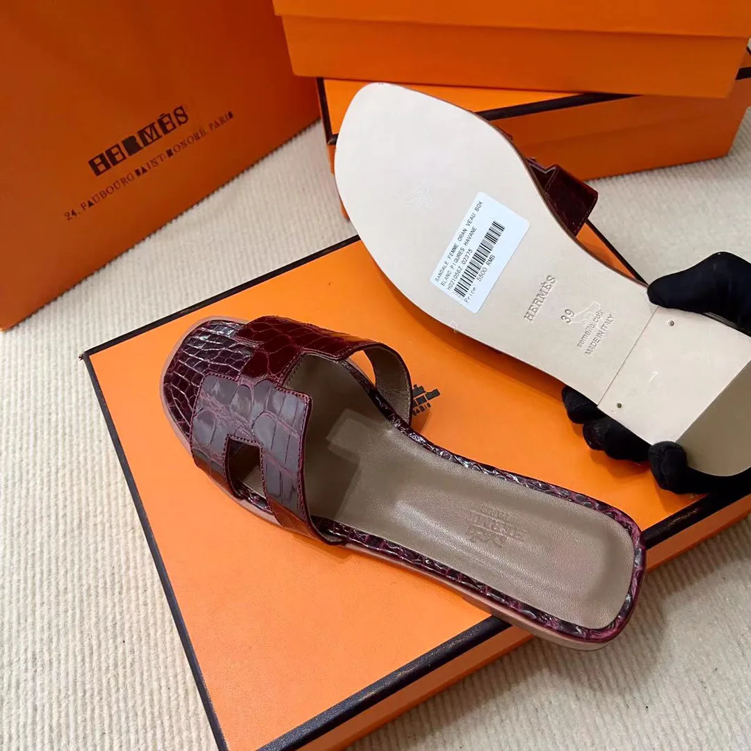 Шлепанцы Женские Hermes 4340476