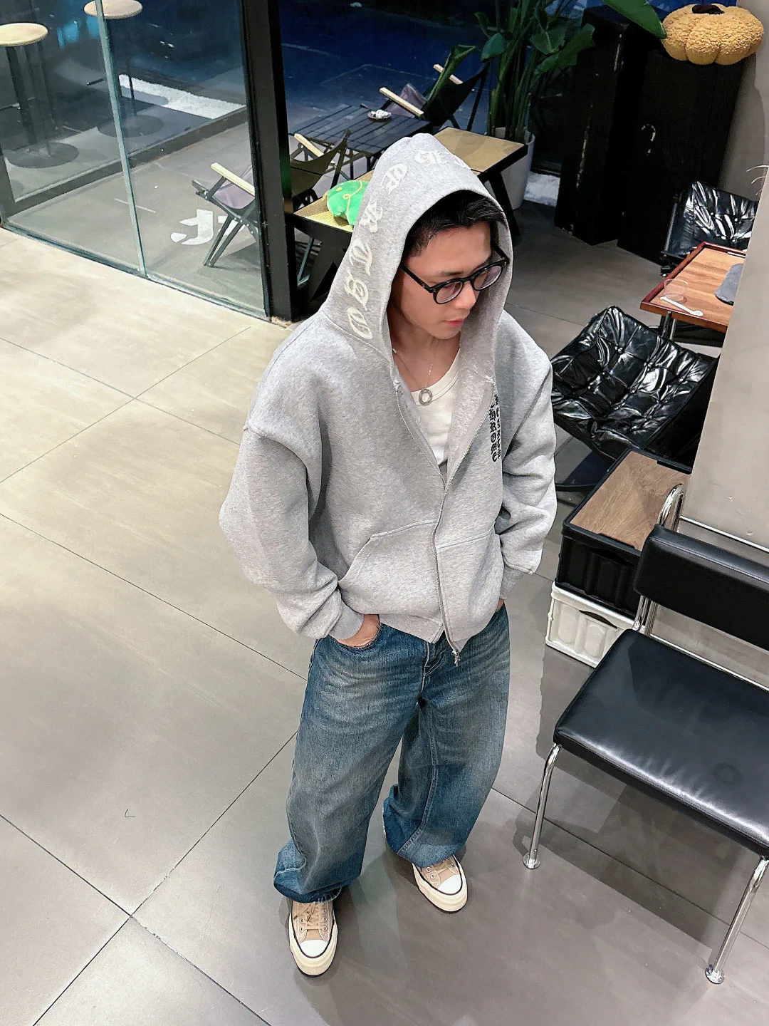 Куртки И Пуховики Мужские Chrome Hearts 307282