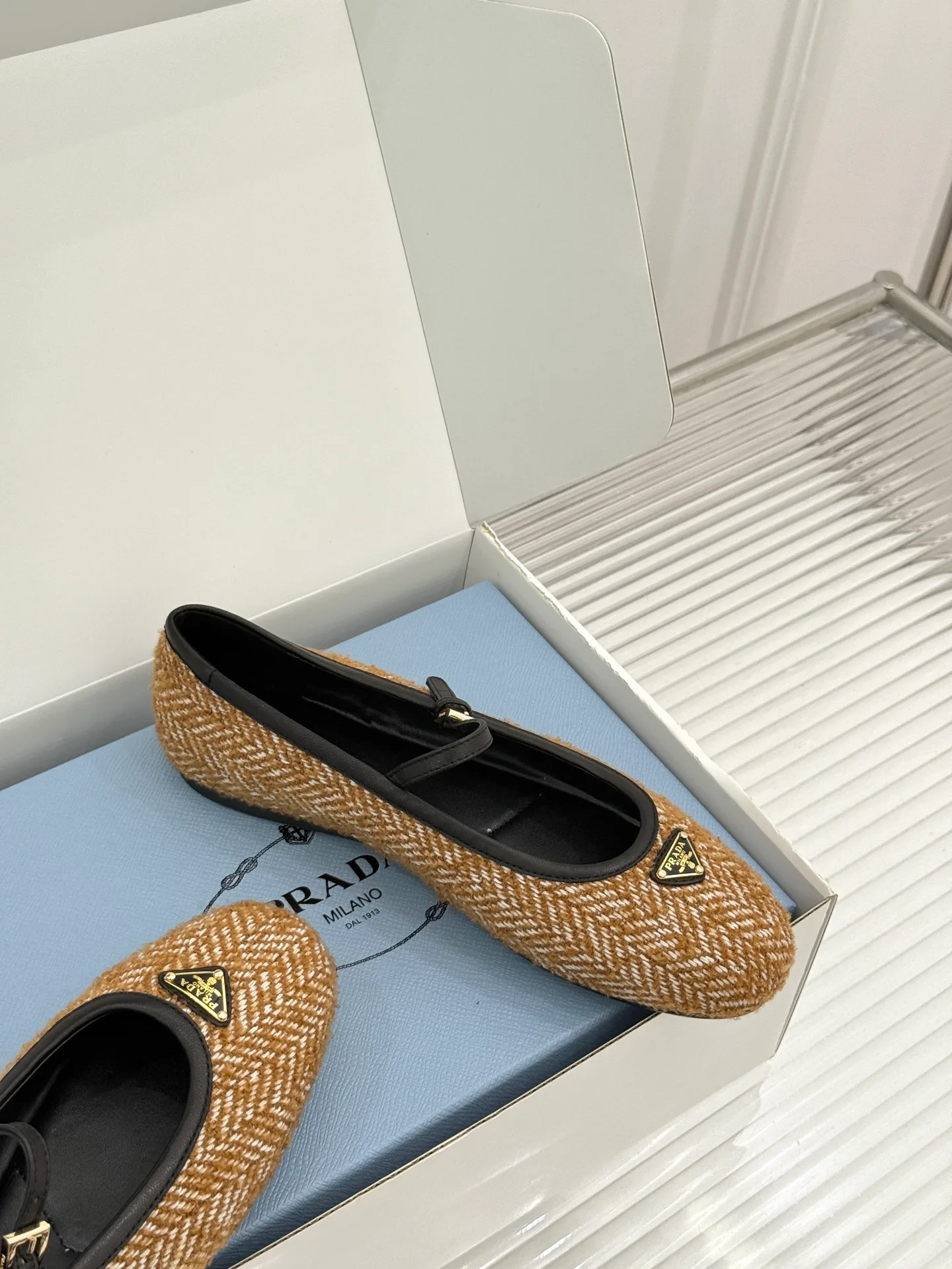 Балетки Женские Prada 18432689