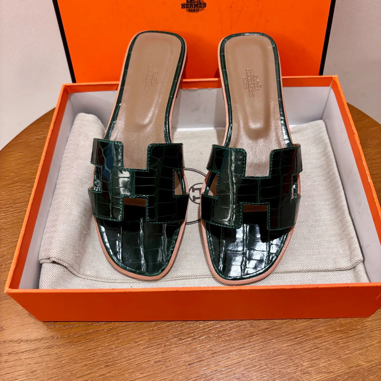 Шлепанцы Женские Hermes 4503980