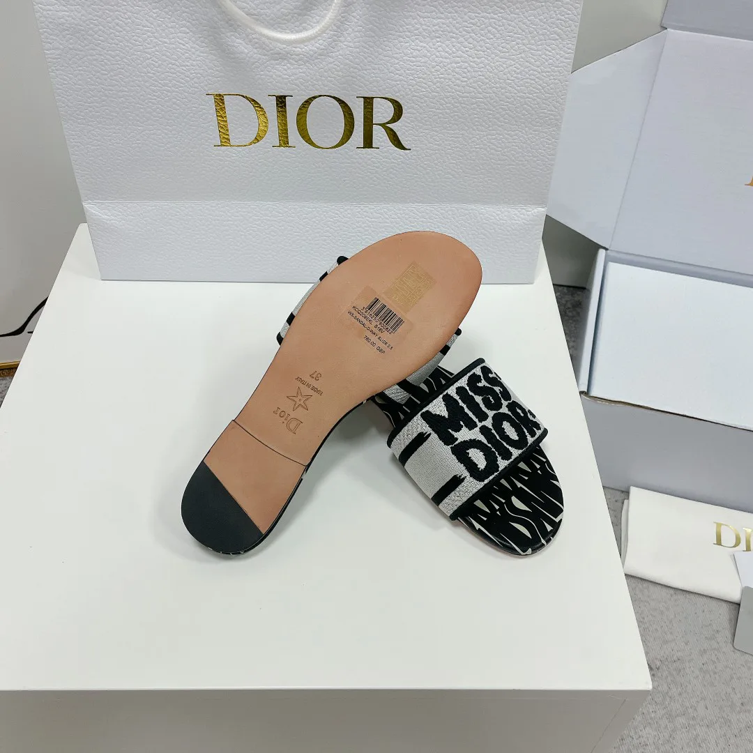 Шлепанцы Женские Christian Dior 13935