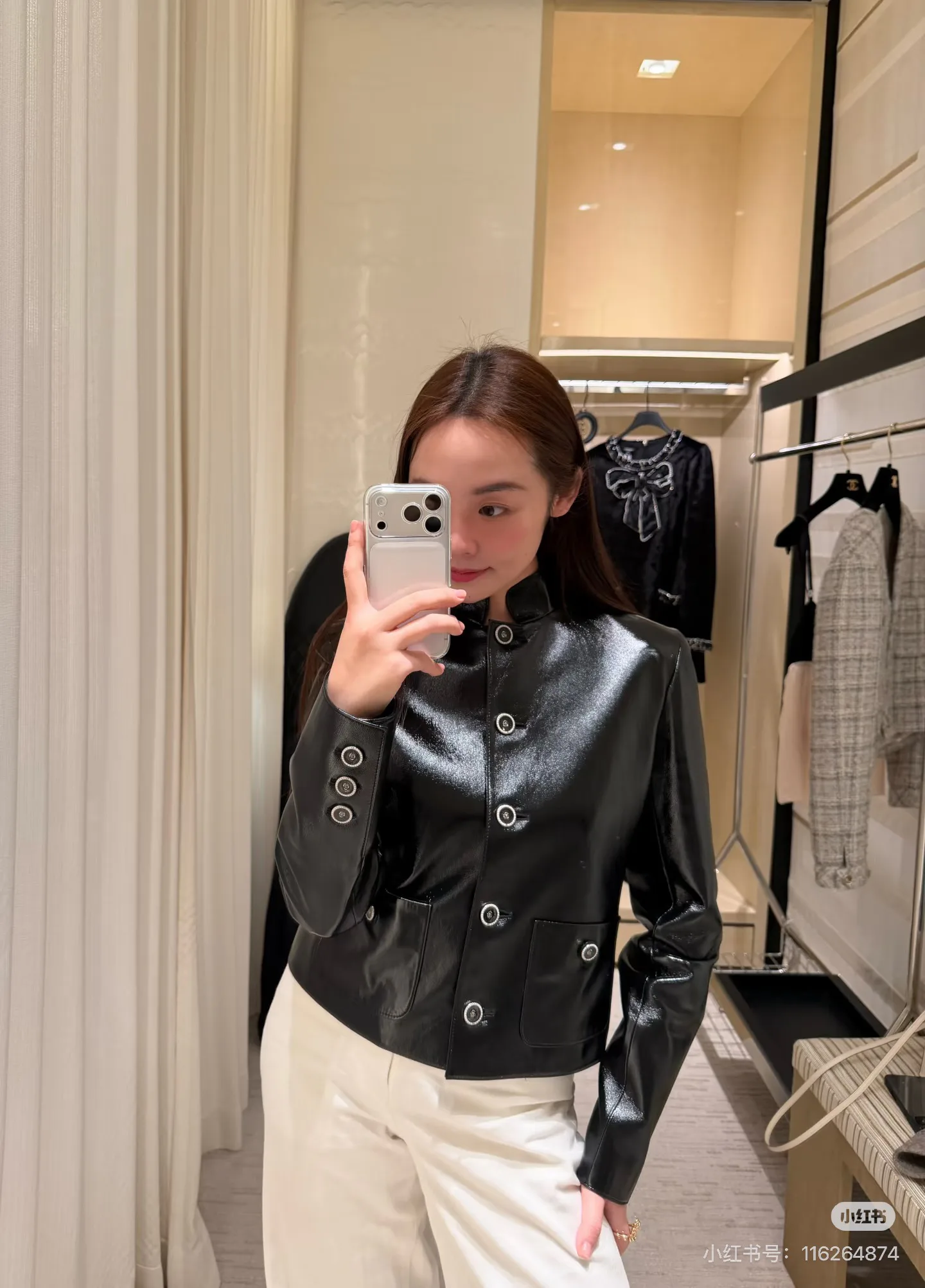 Кожаные Куртки И Дублёнки Женские Chanel 17918941