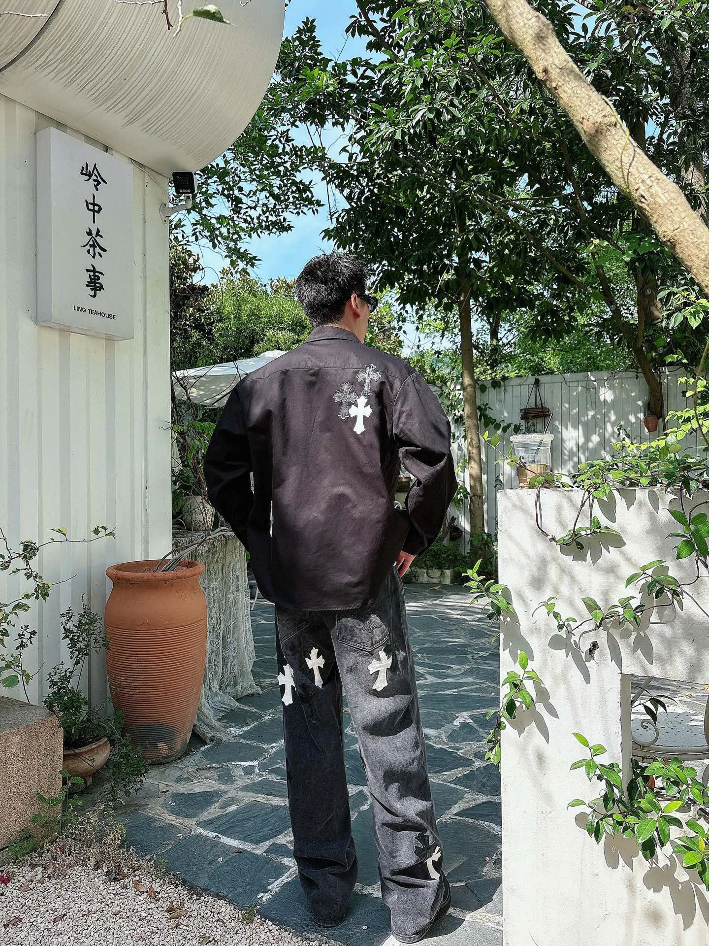 Рубашки Мужские Chrome Hearts 1274499