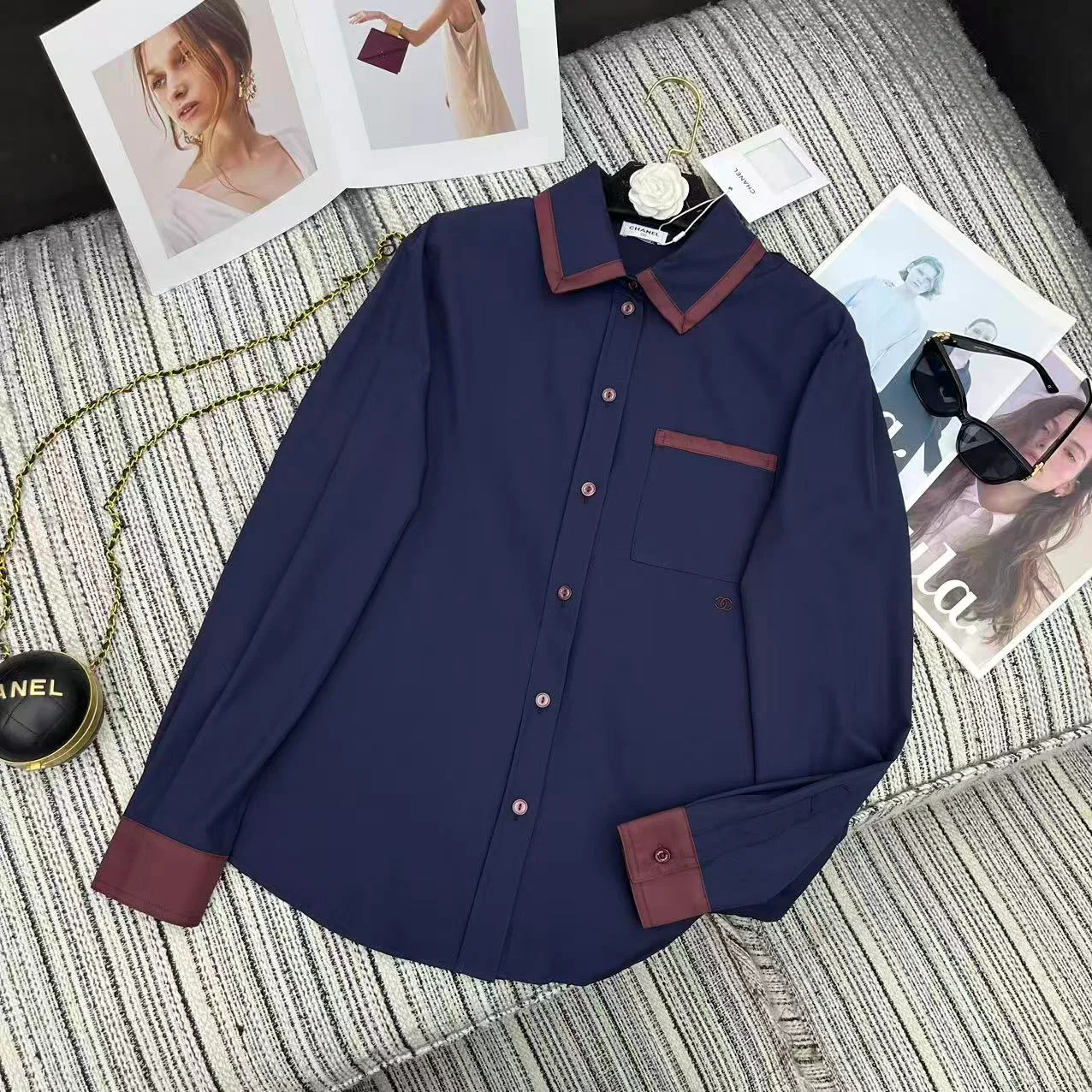 Рубашки Женские Chanel 11610333