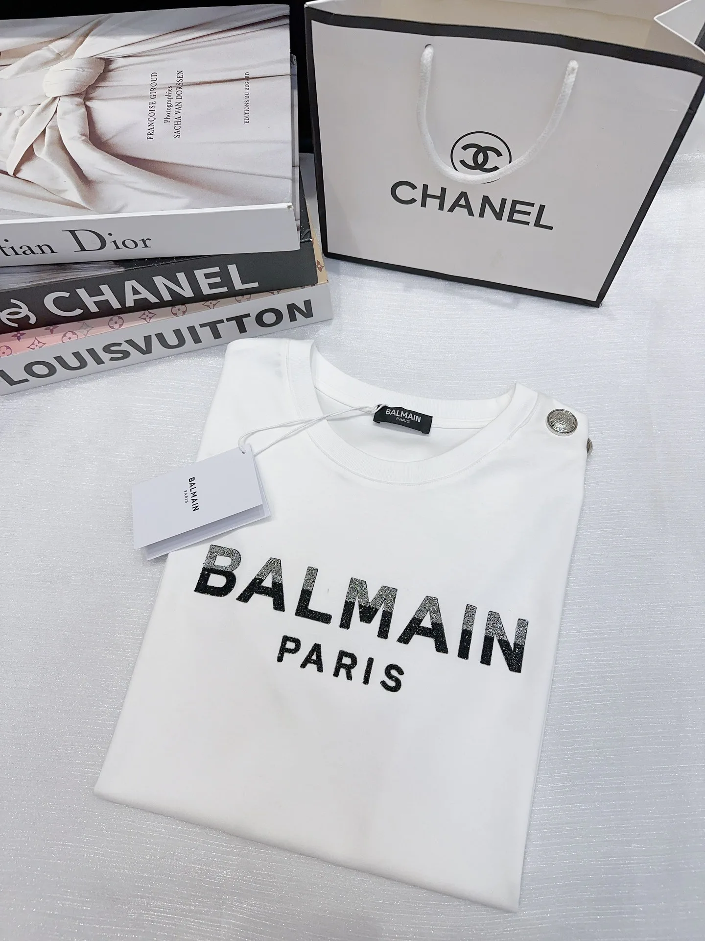 Футболки Женские Balmain 10612529