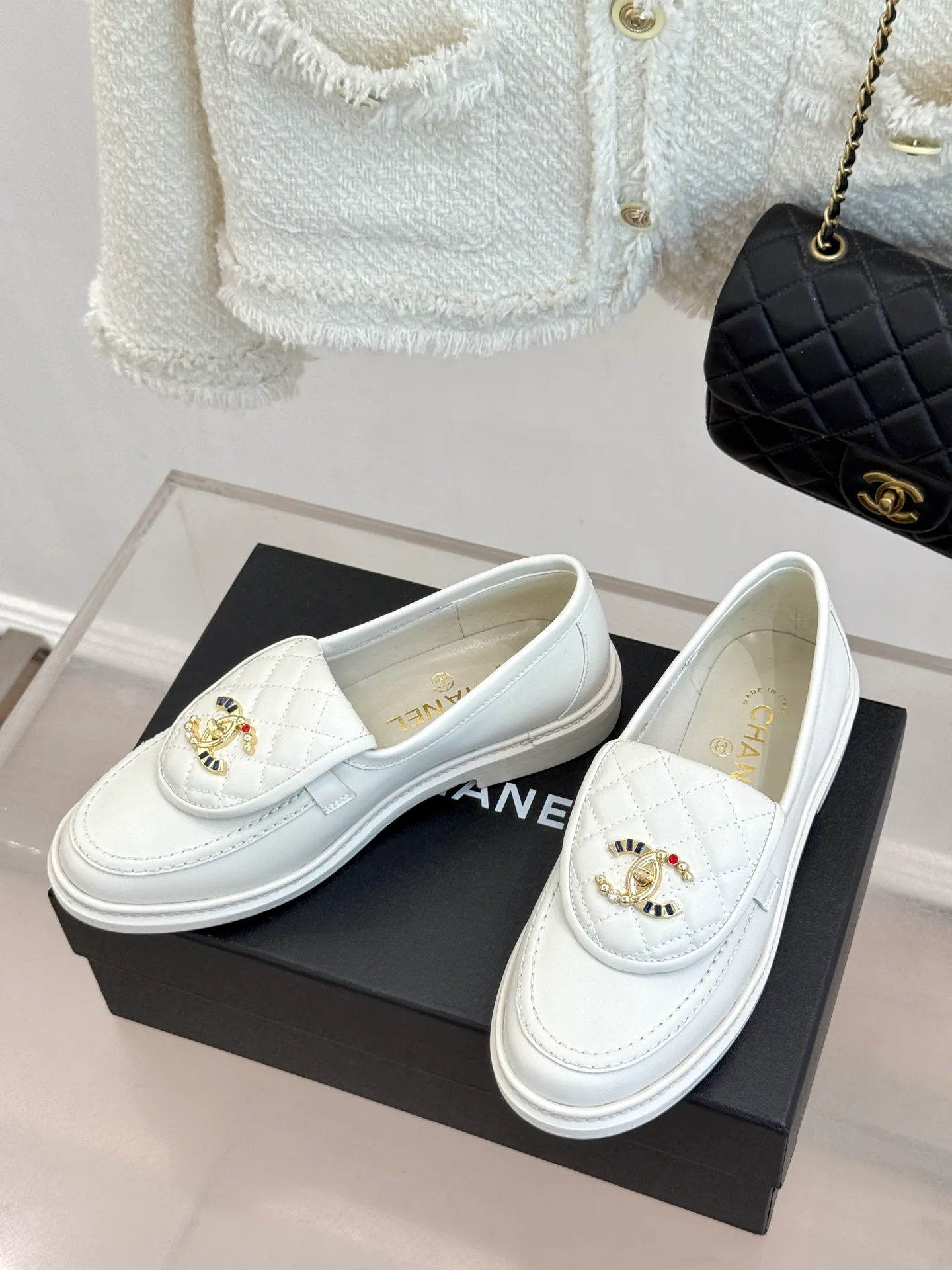 Лоферы И Мокасины Женские Chanel 17336062