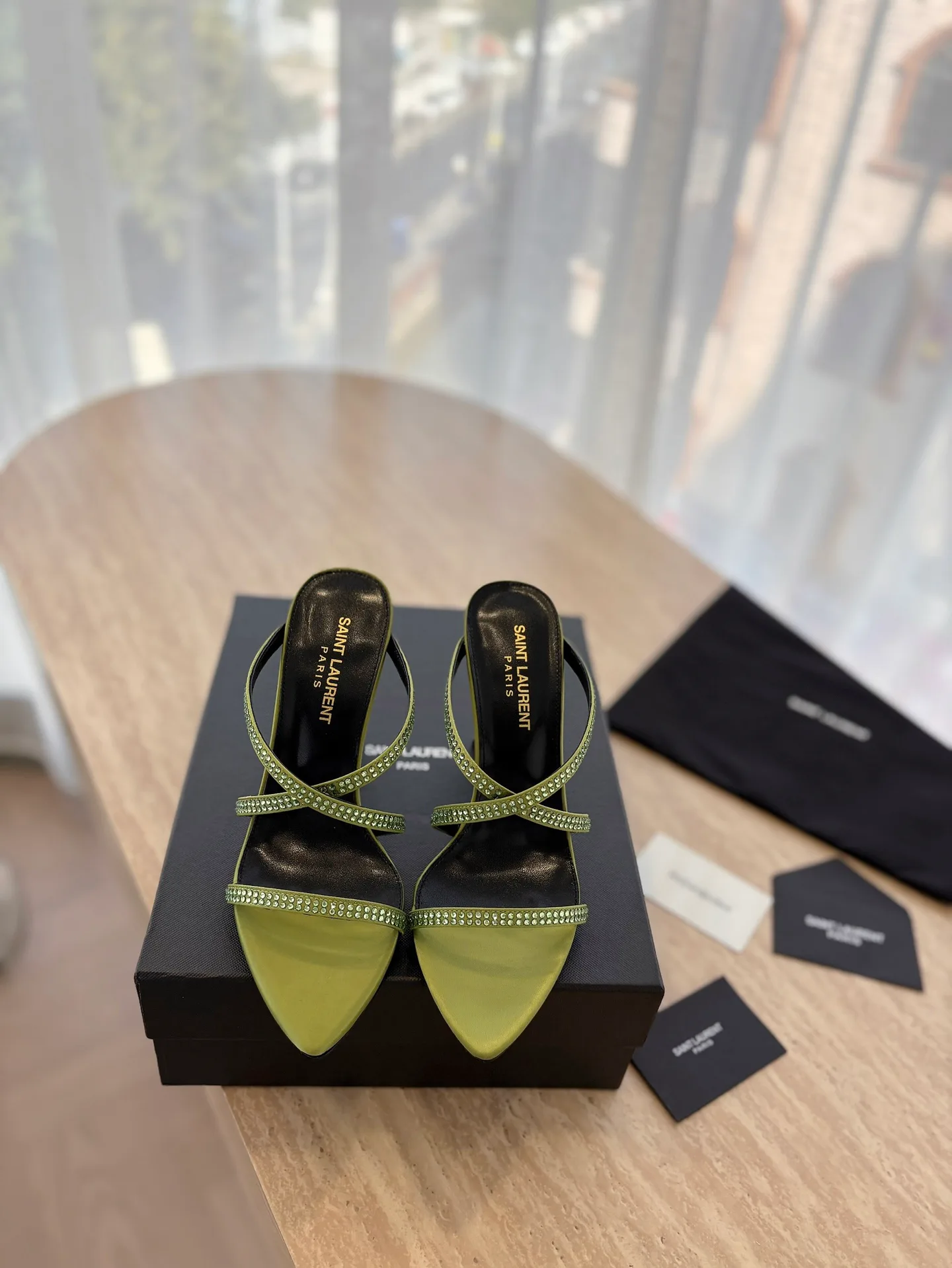 Босоножки Женские Saint Laurent