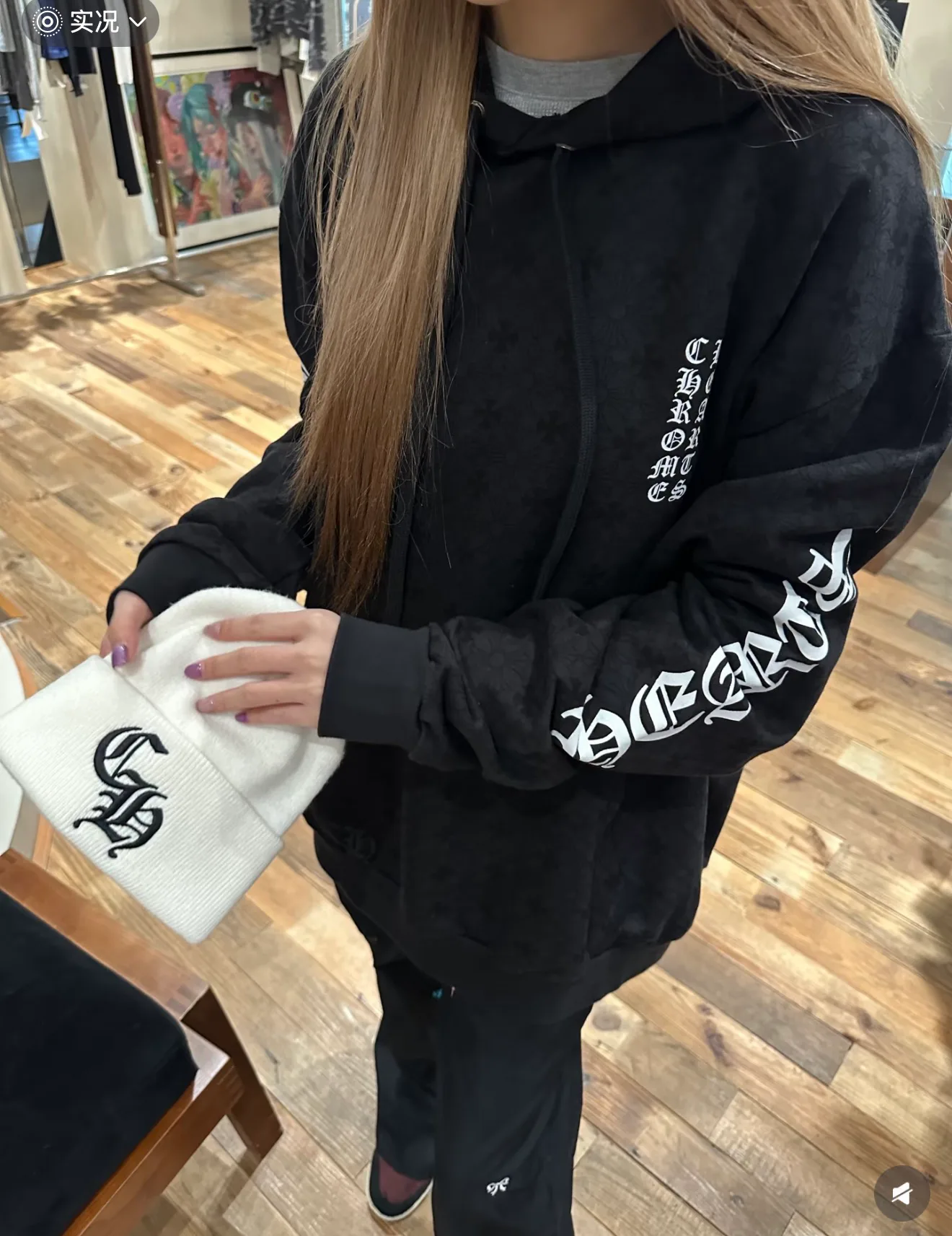 Свитшоты И Худи Женские Chrome Hearts 18113763