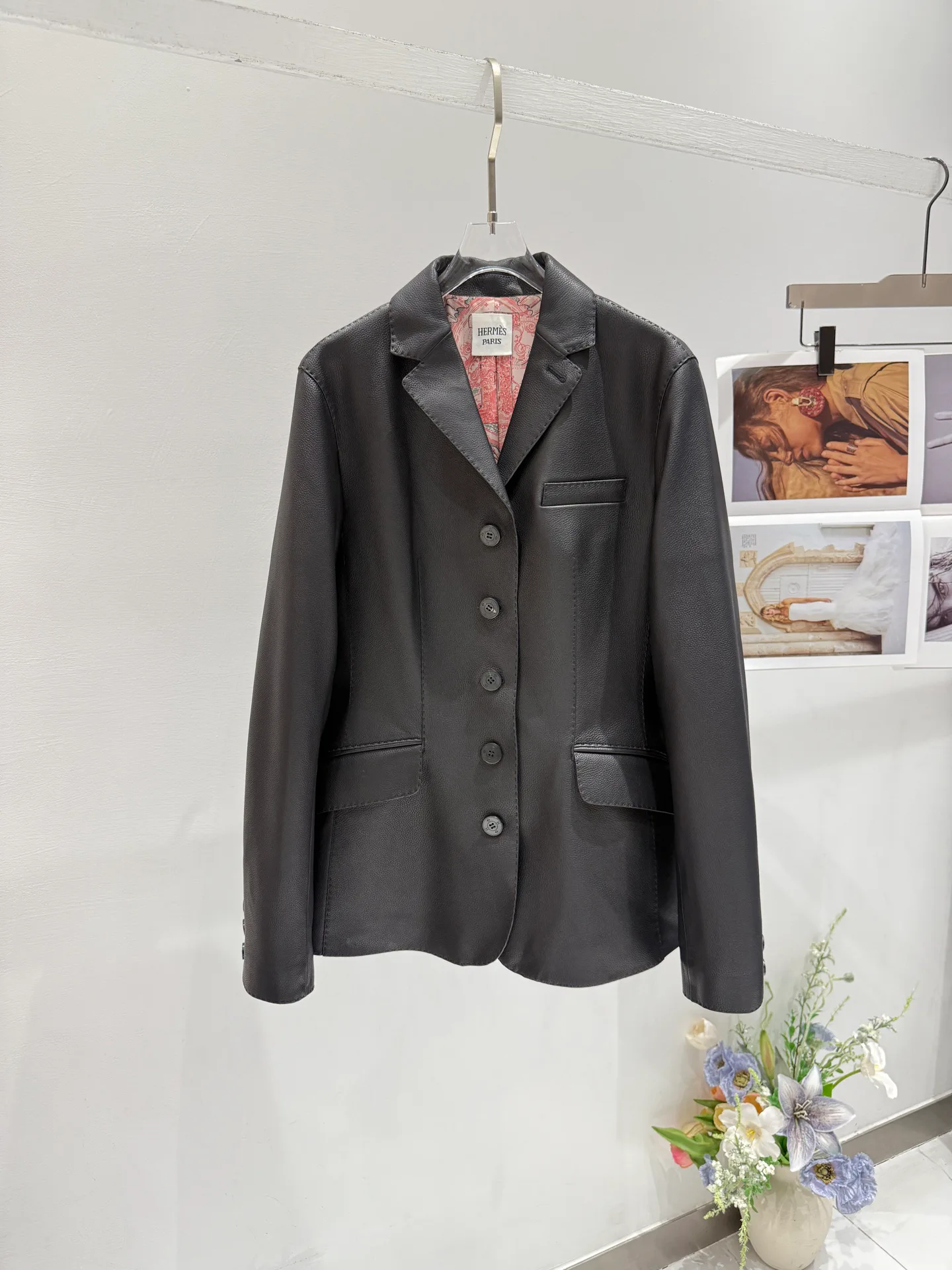 Кожаные Куртки И Дублёнки Женские Hermes 11310641