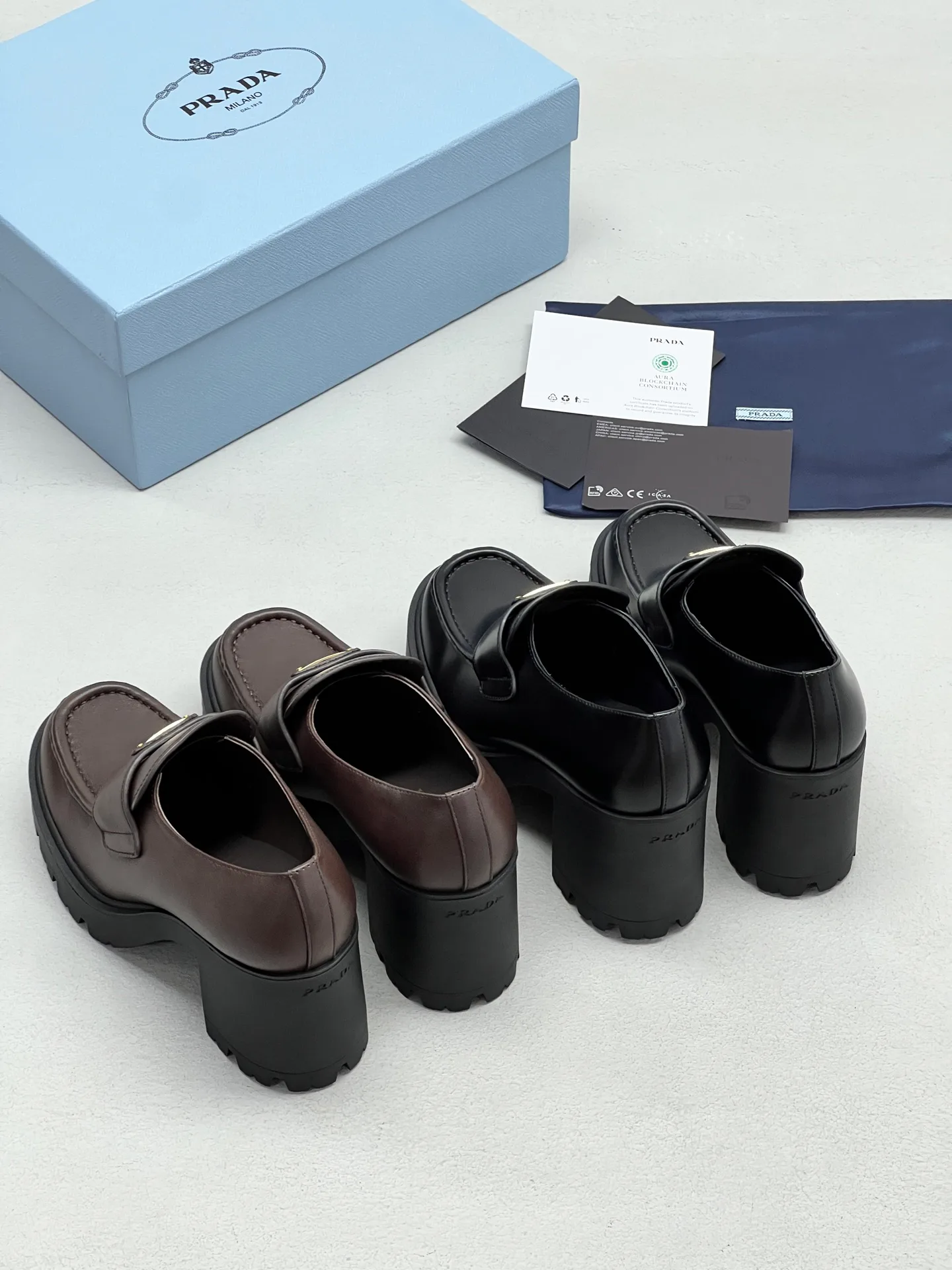 Лоферы И Мокасины Женские Prada 18224005