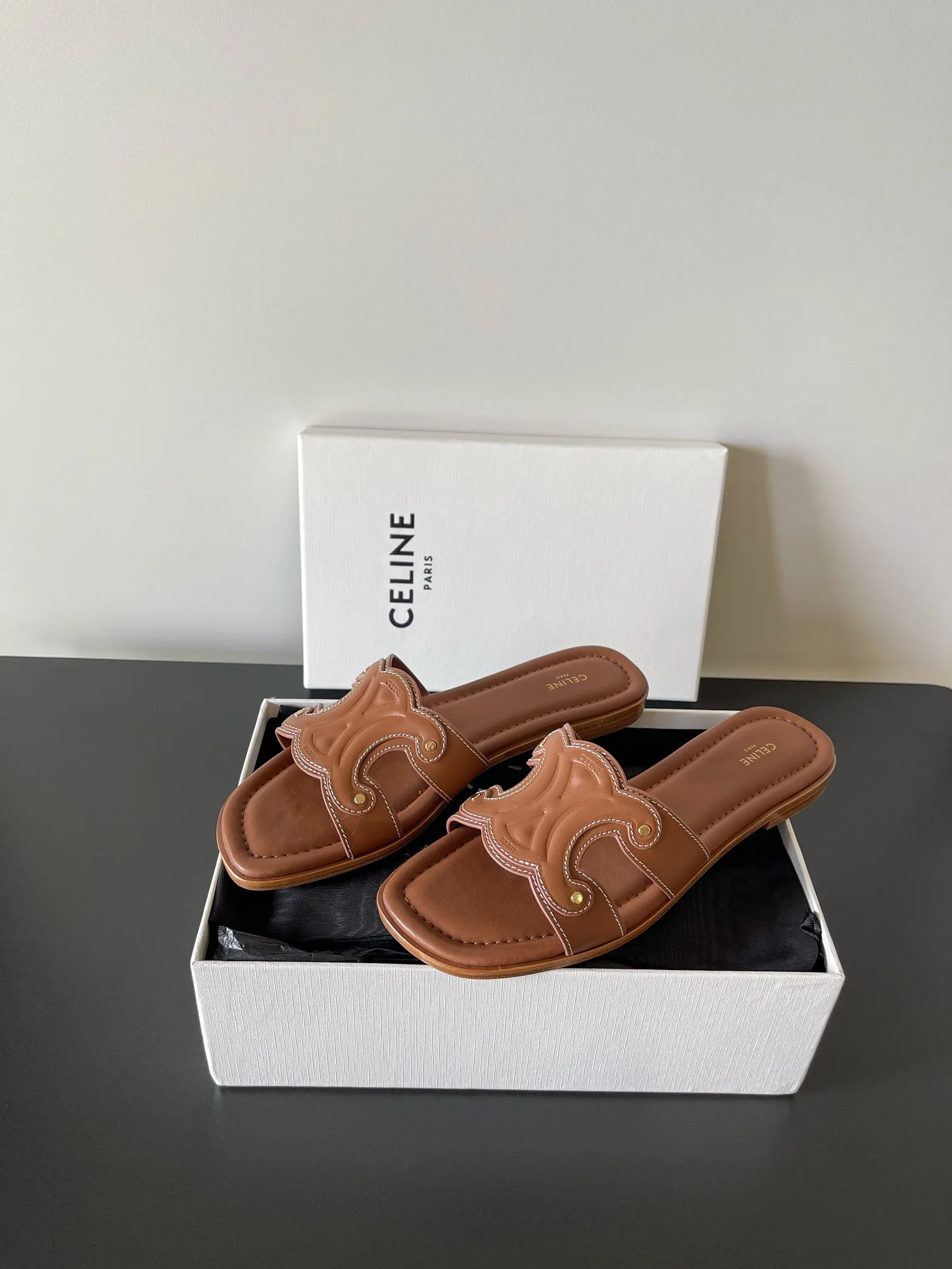 Шлепанцы Женские Celine 1462748