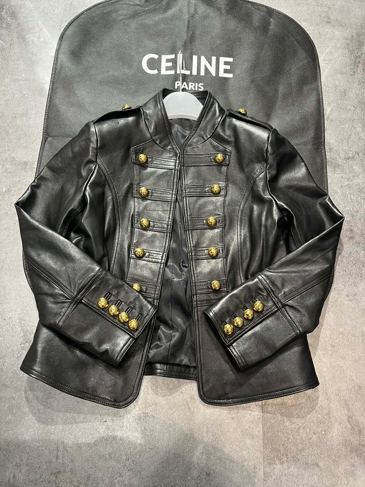 Кожаные Куртки И Дублёнки Мужские Celine 11182652