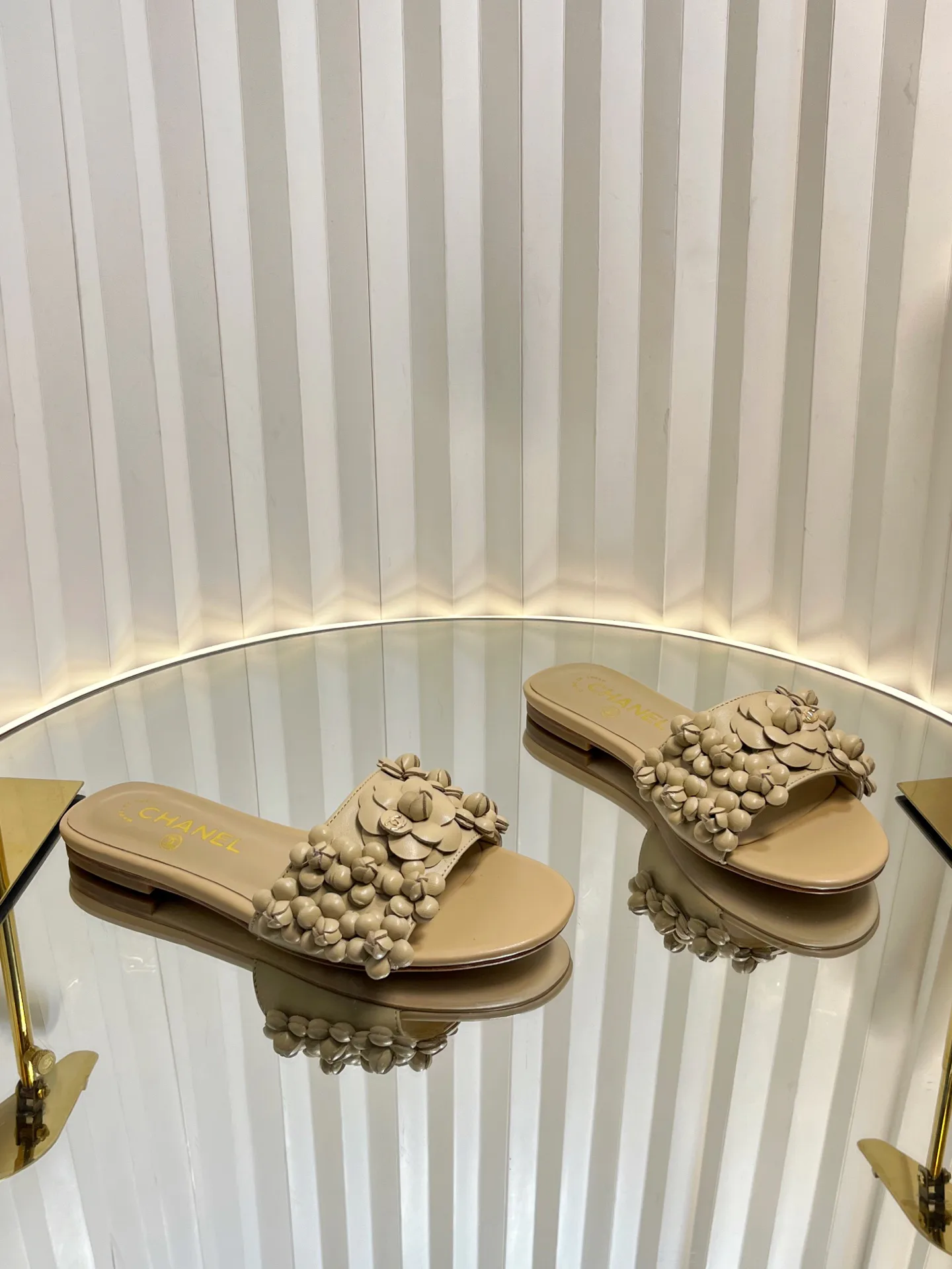 Шлепанцы Женские Chanel 15013