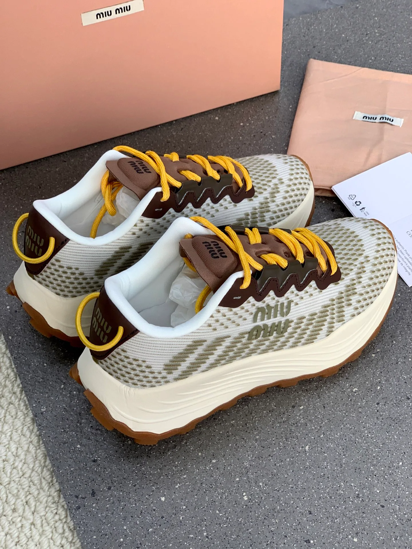 Кроссовки Женские Miu Miu 173431