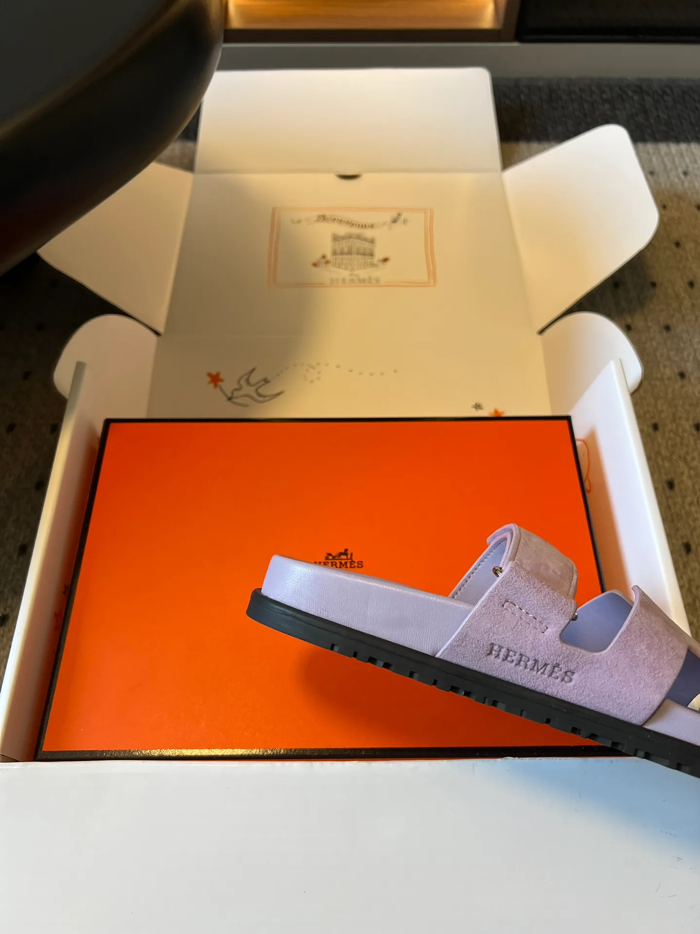 Шлепанцы Женские Hermes 12777607