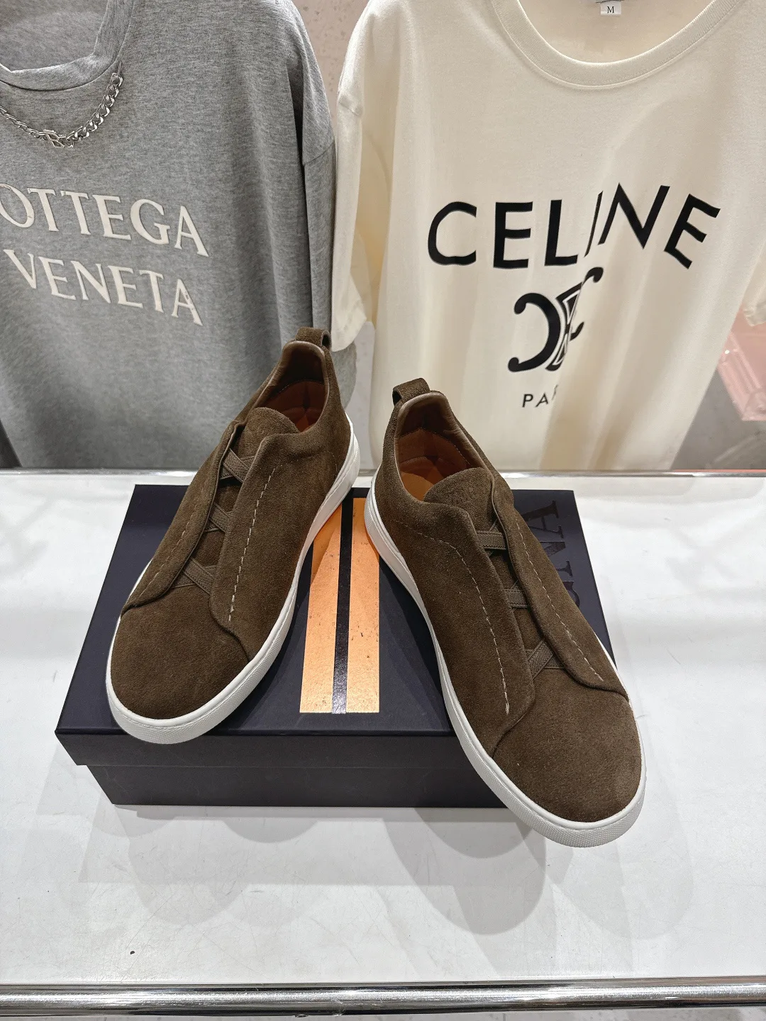 Слипоны Мужские Zegna 1293793