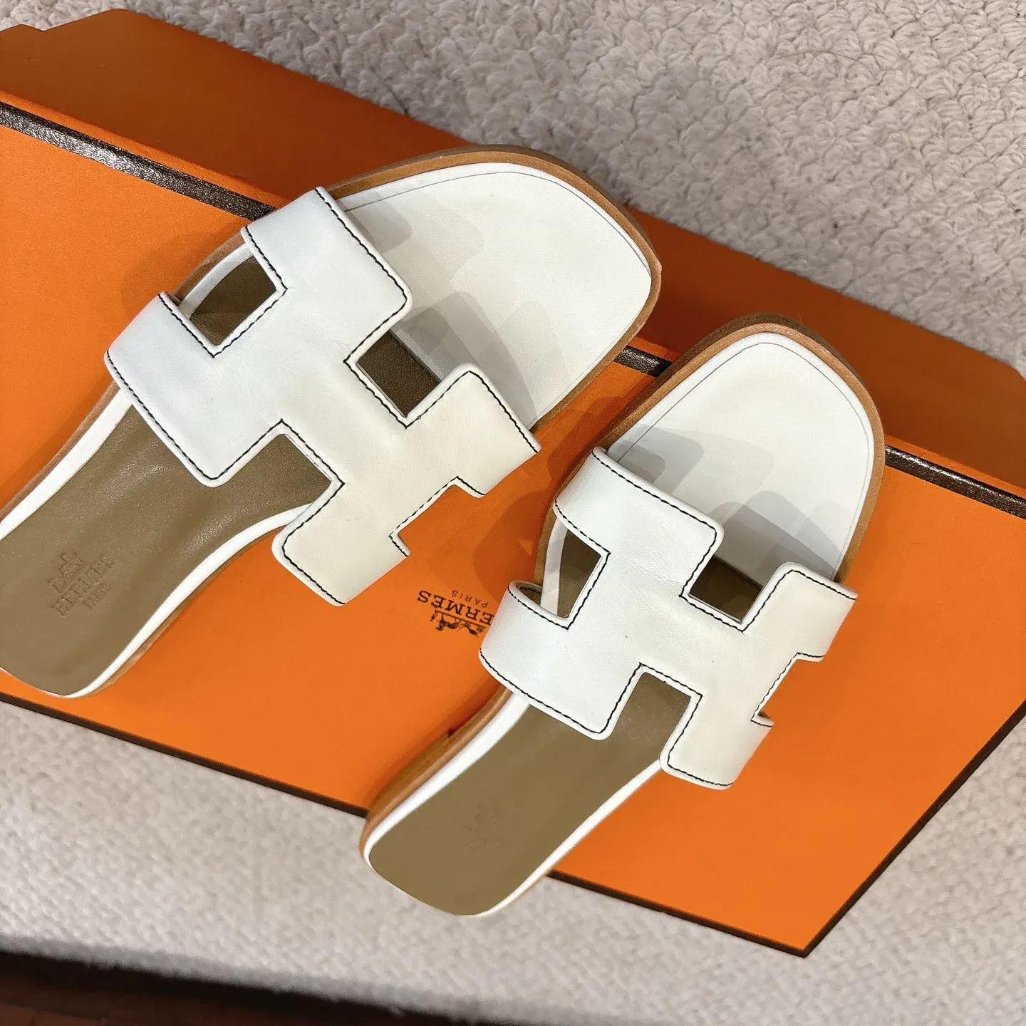 Шлепанцы Женские Hermes 879113