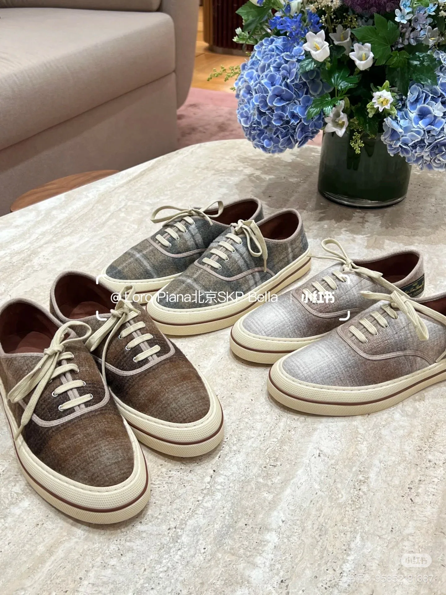 Кроссовки Женские Loro Piana 18258094