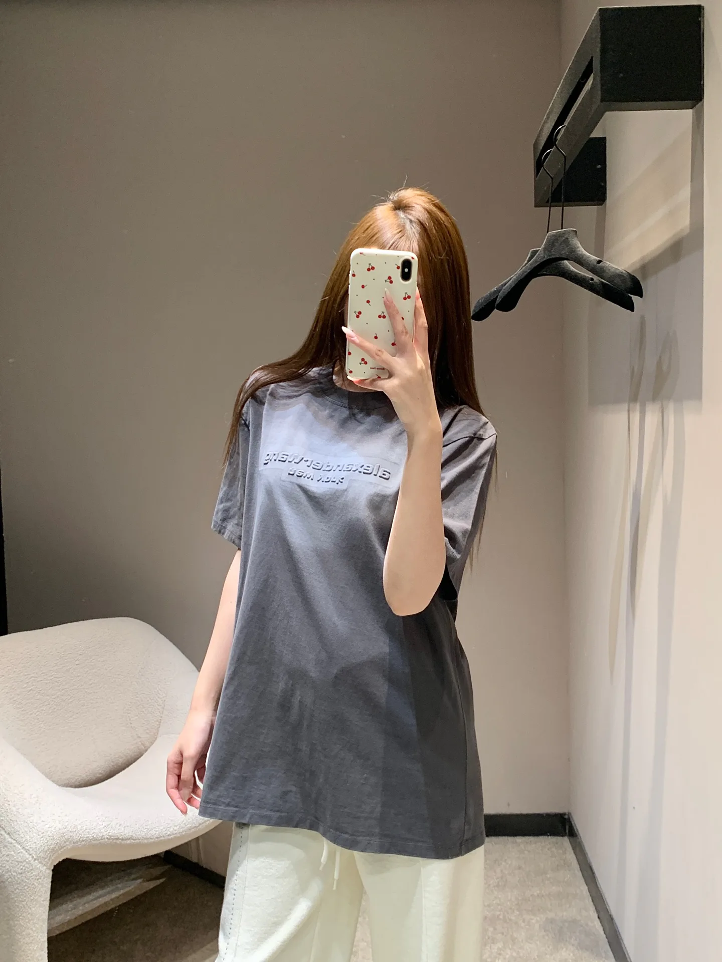 Футболки Женские Alexander Wang 614060