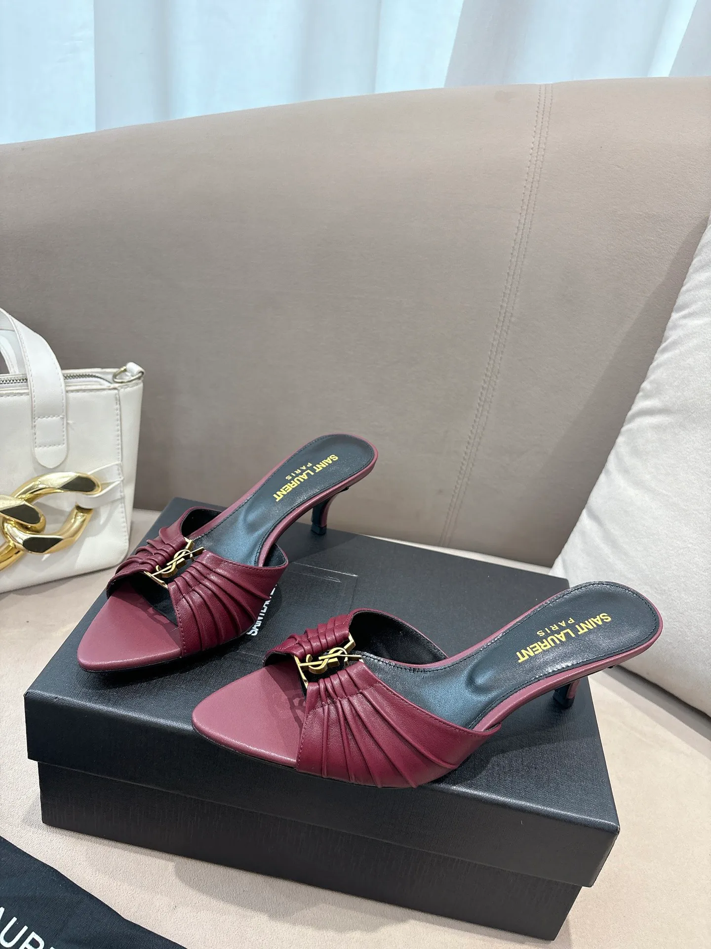 Мюли И Сабо Женские Saint Laurent 12815335