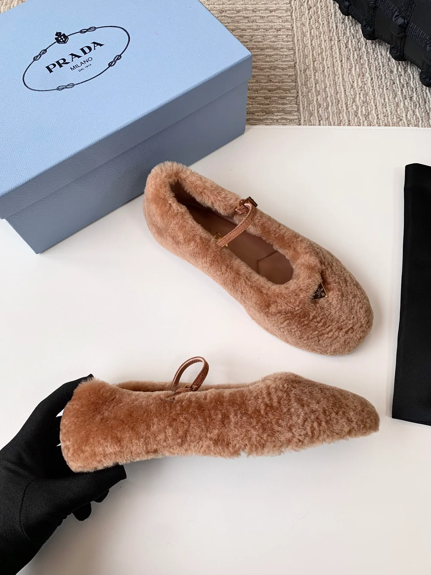 Балетки Женские Prada 362873