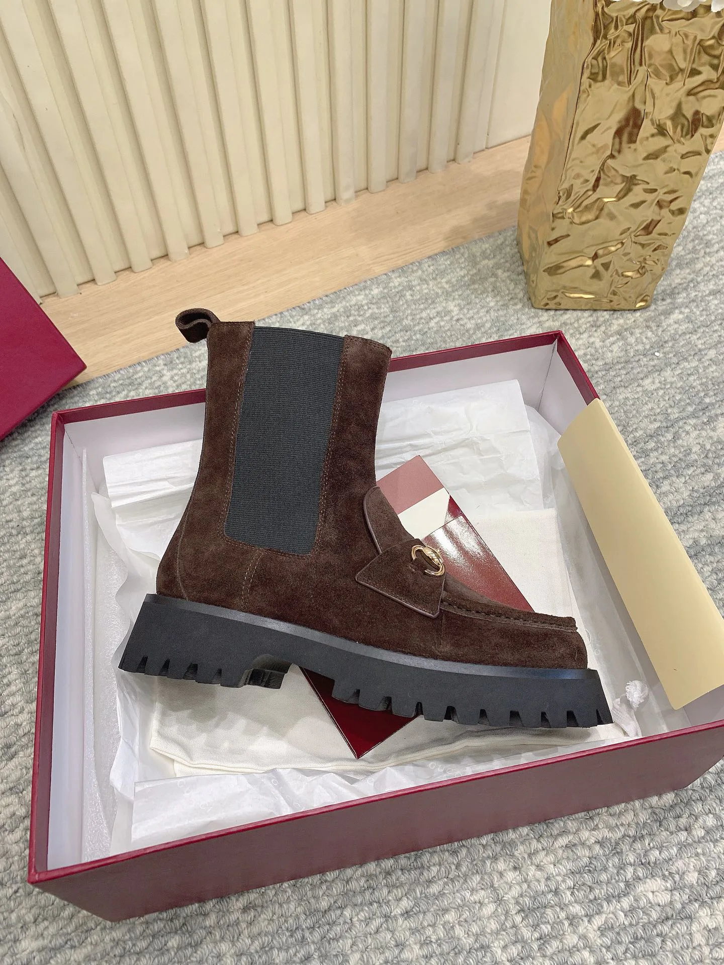 Ботинки Женские Gucci 19561623