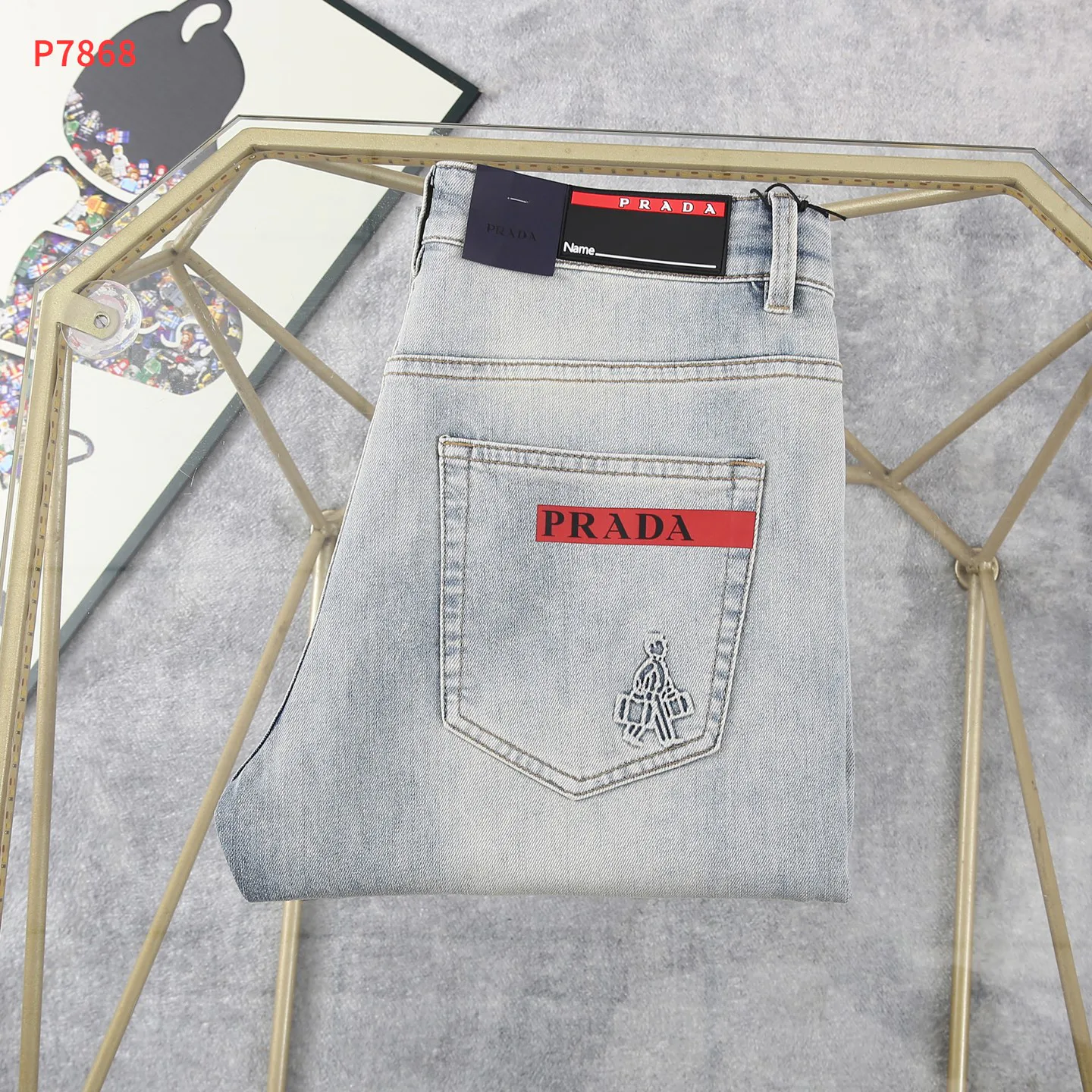 Джинсы Мужские Prada 31290