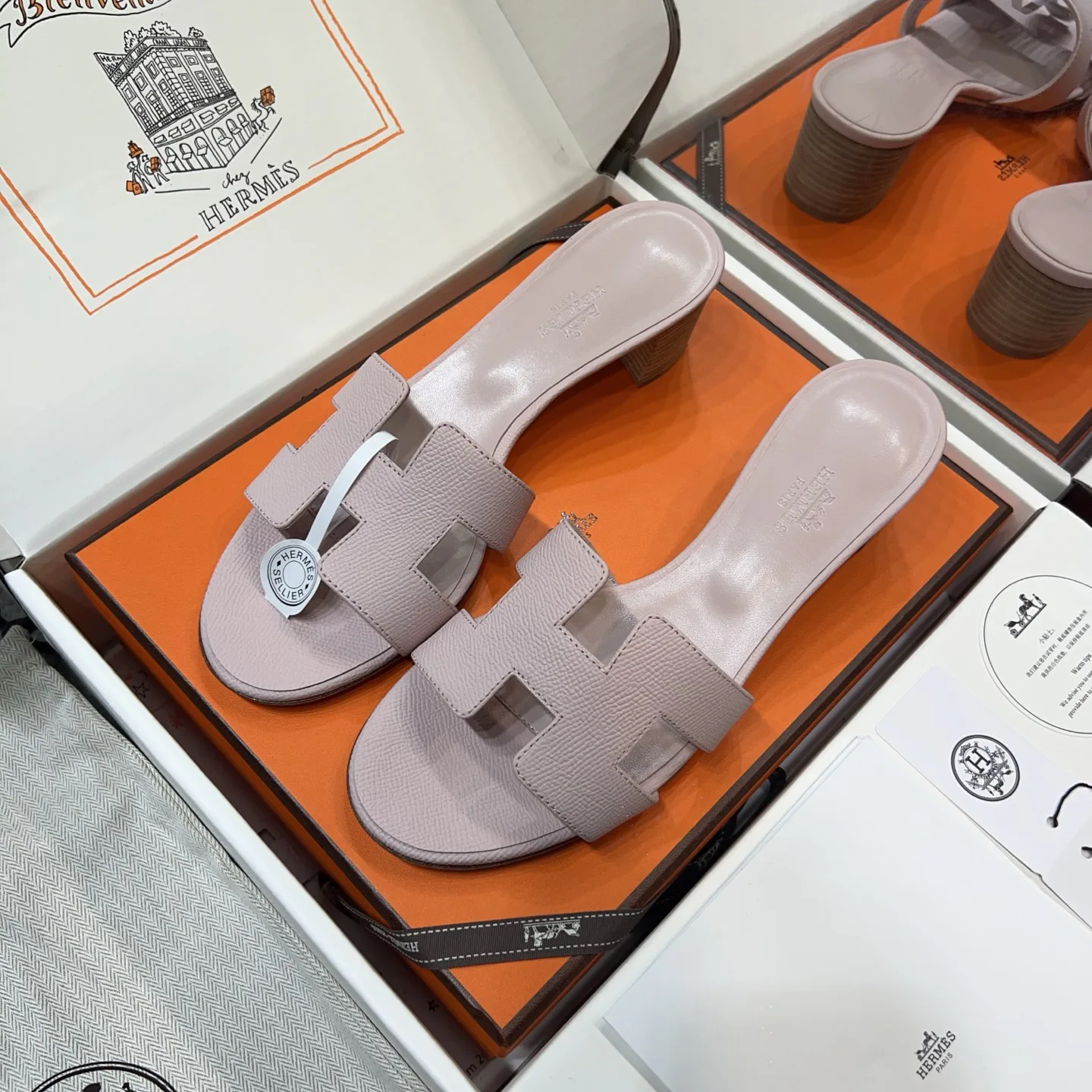 Шлепанцы Женские Hermes 5156630