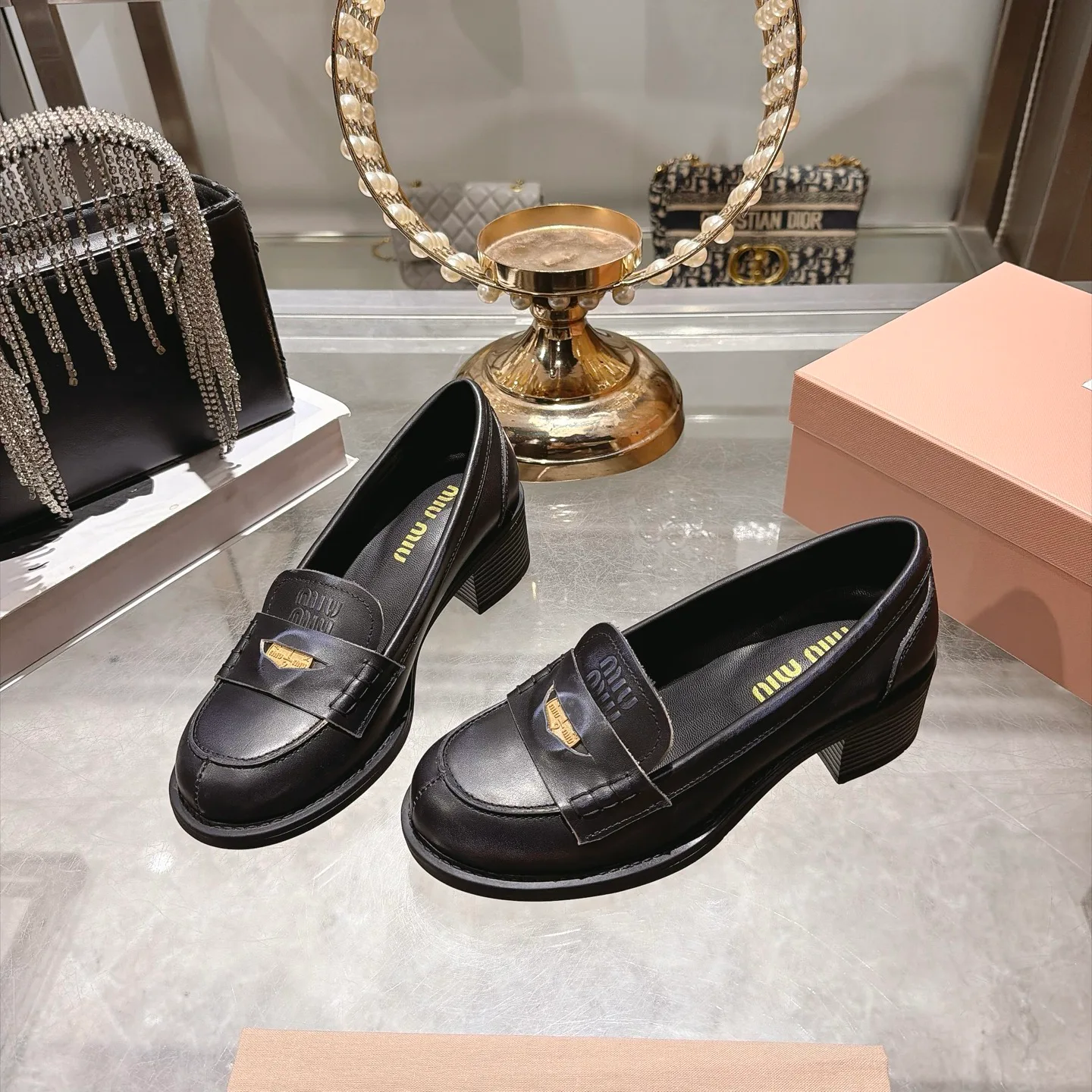 Лоферы И Мокасины Женские Miu Miu 19522028