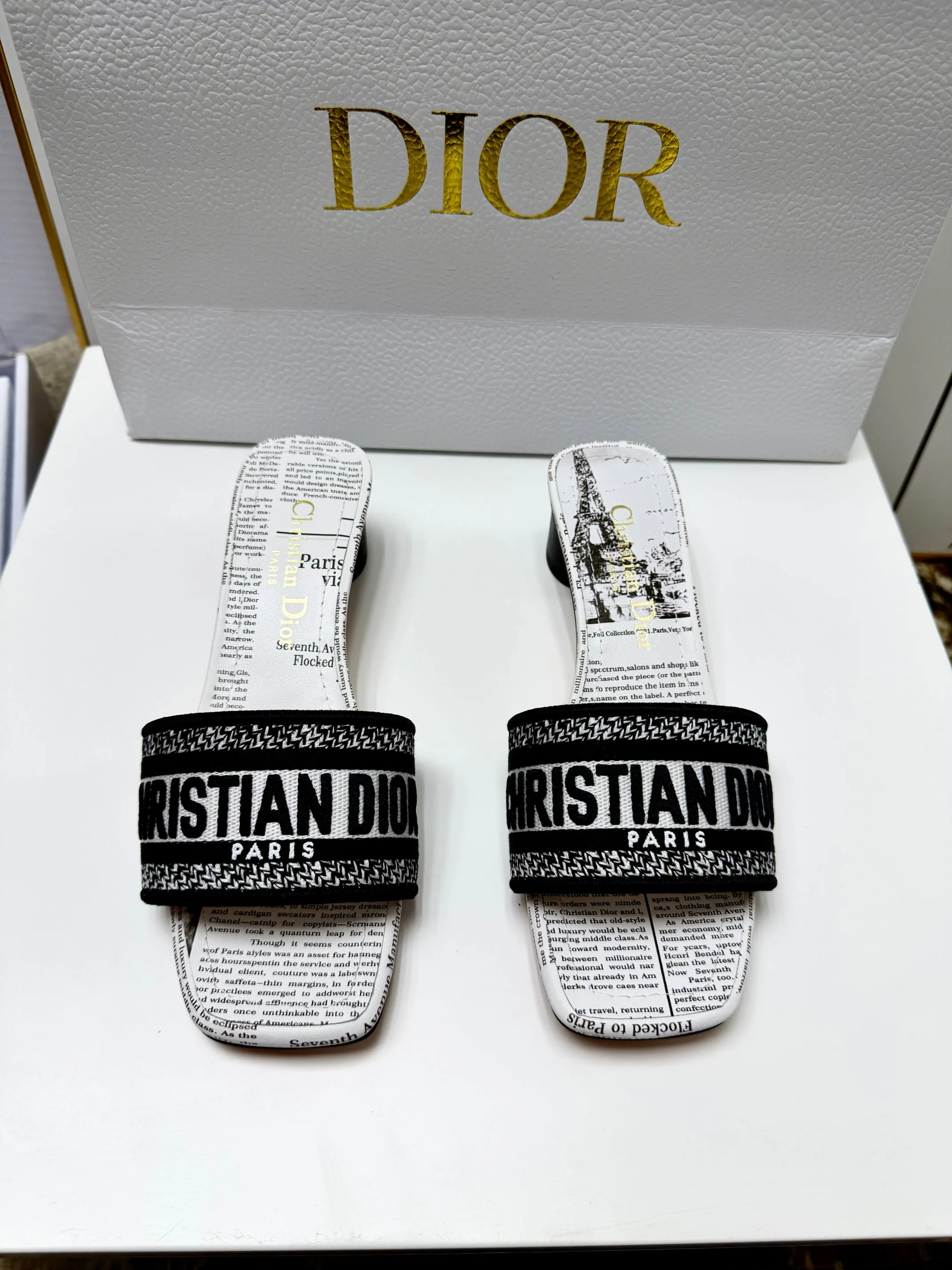 Тапочки Женские Christian Dior 12879964