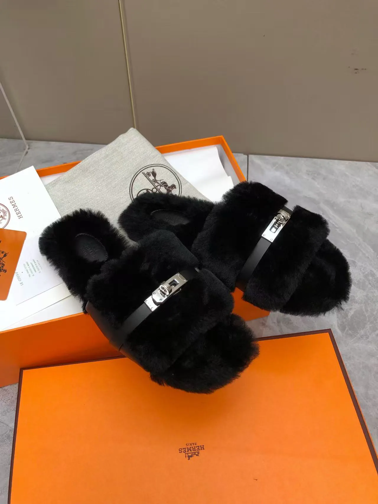 Тапочки Женские Hermes 234120