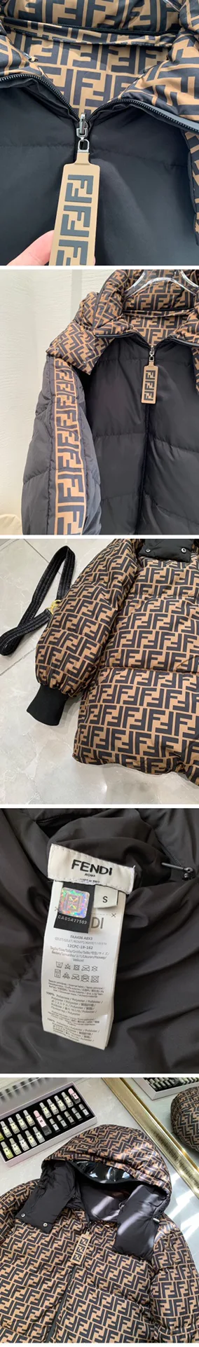Куртки И Пуховики Женские Fendi 18585344