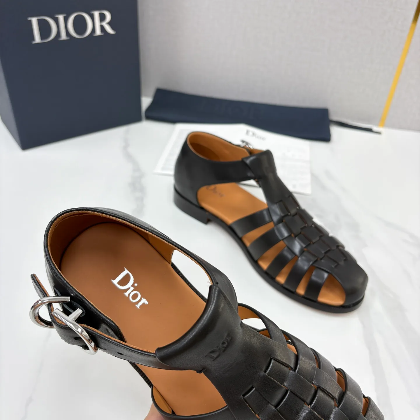 Сандалии Мужские Christian Dior 17579074