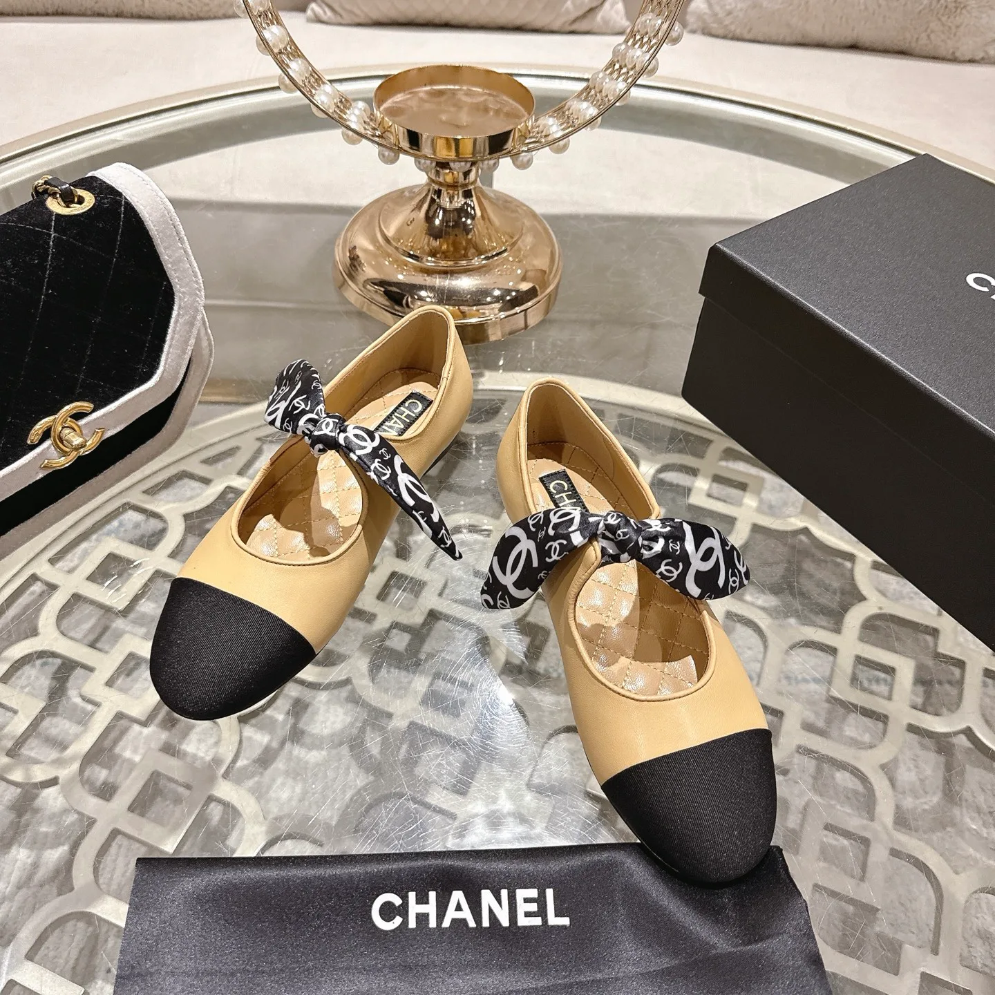 Балетки Женские Chanel 11015502