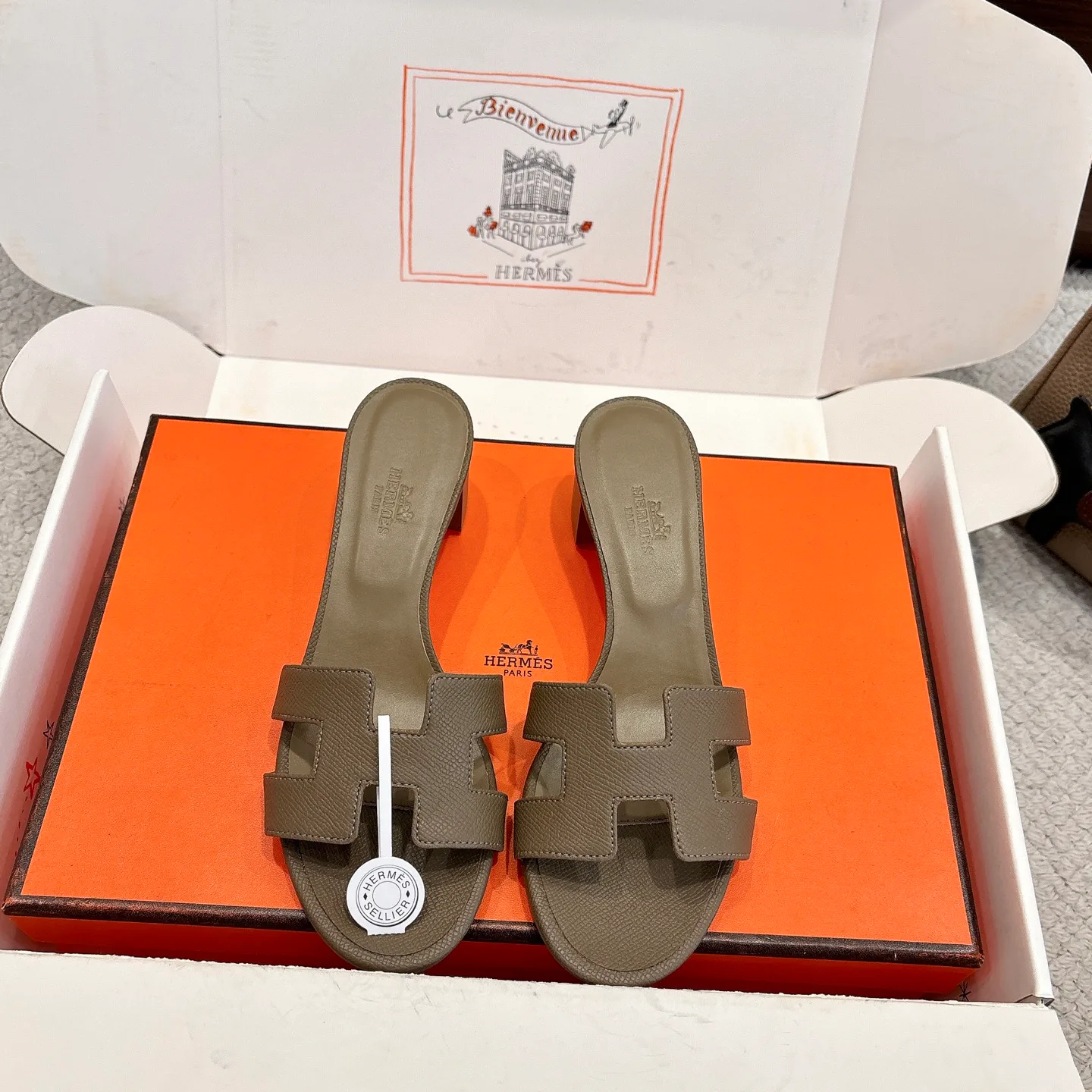 Шлепанцы Женские Hermes 11246071