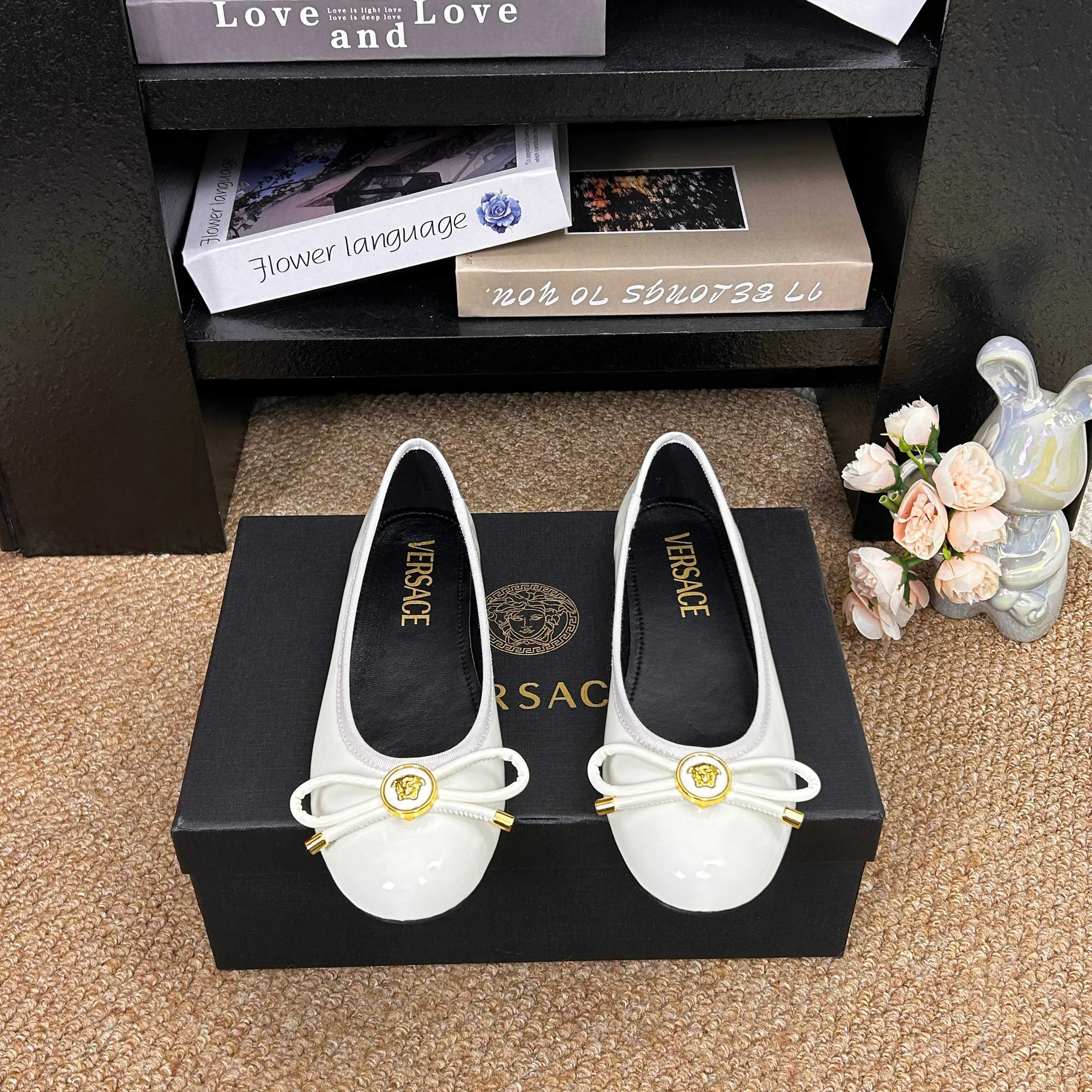 Балетки Женские Versace 9633250