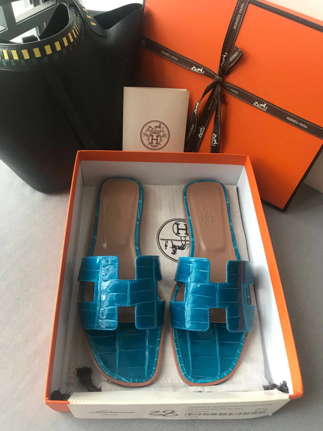 Шлепанцы Женские Hermes 3967587